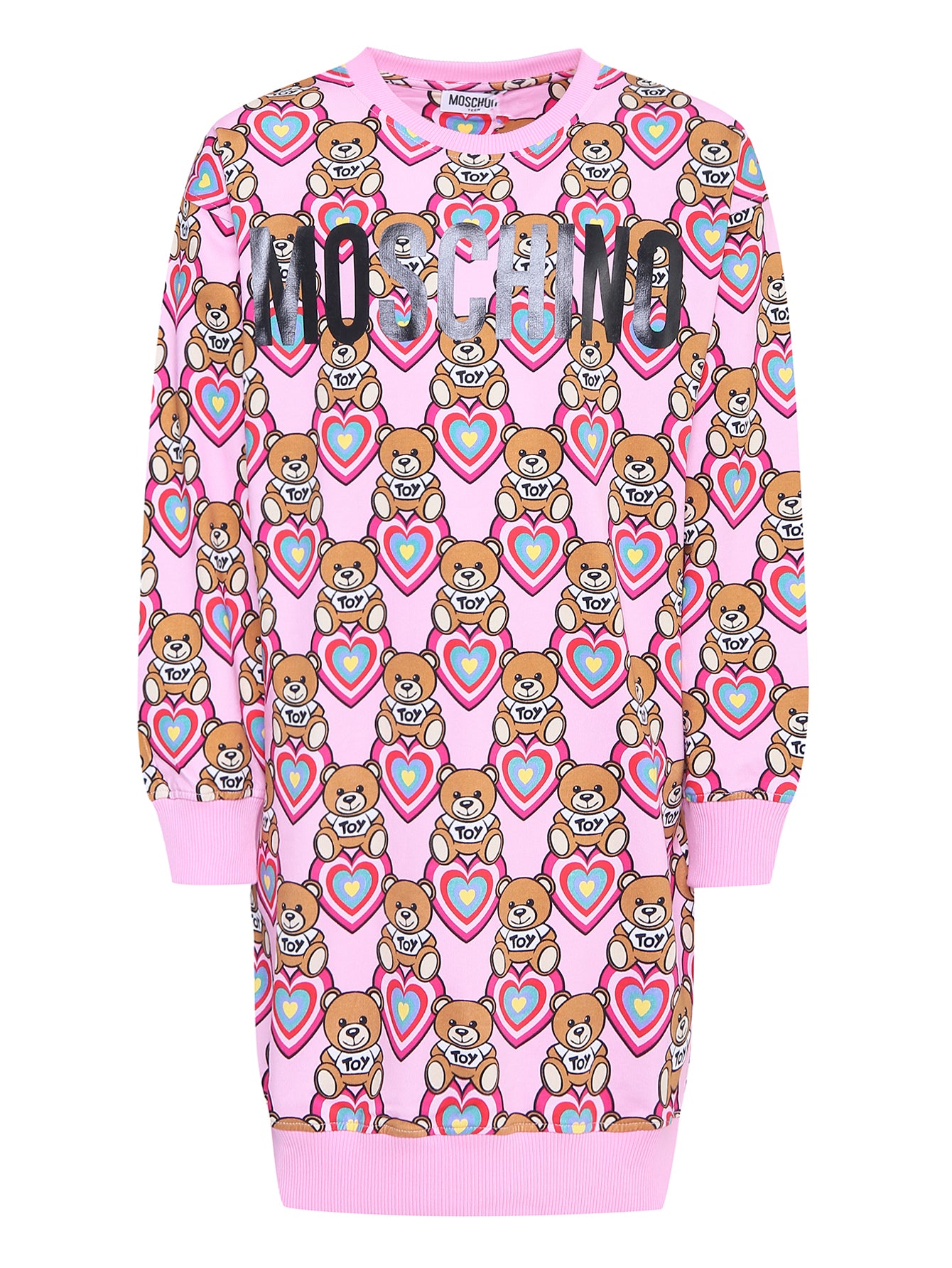 שמלת MOSCHINO ורוד לילדות