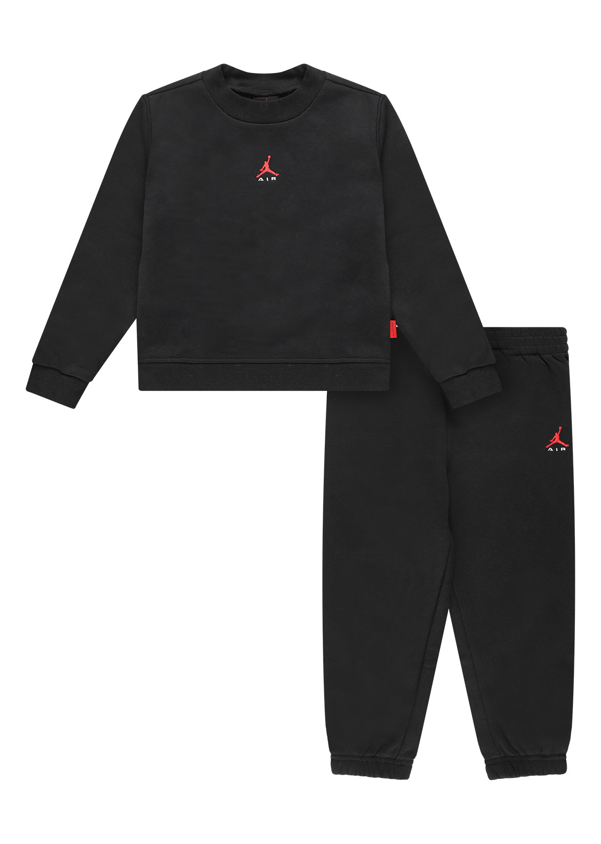 חליפת טרנינג JORDAN Brooklyn Fleece Crew לילדים BLACK / 2Y