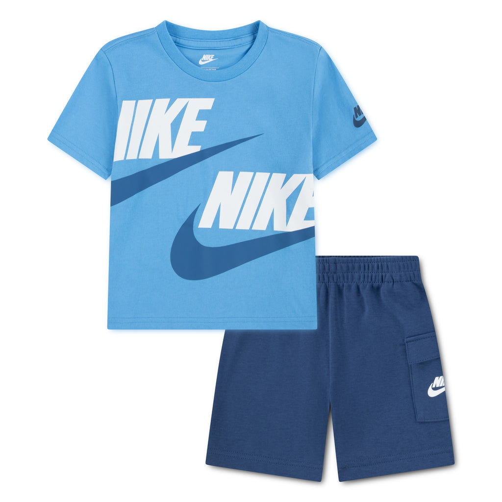 לילדים B NSW HBR CARGO FT NIKE חליפת BLUE / 2Y