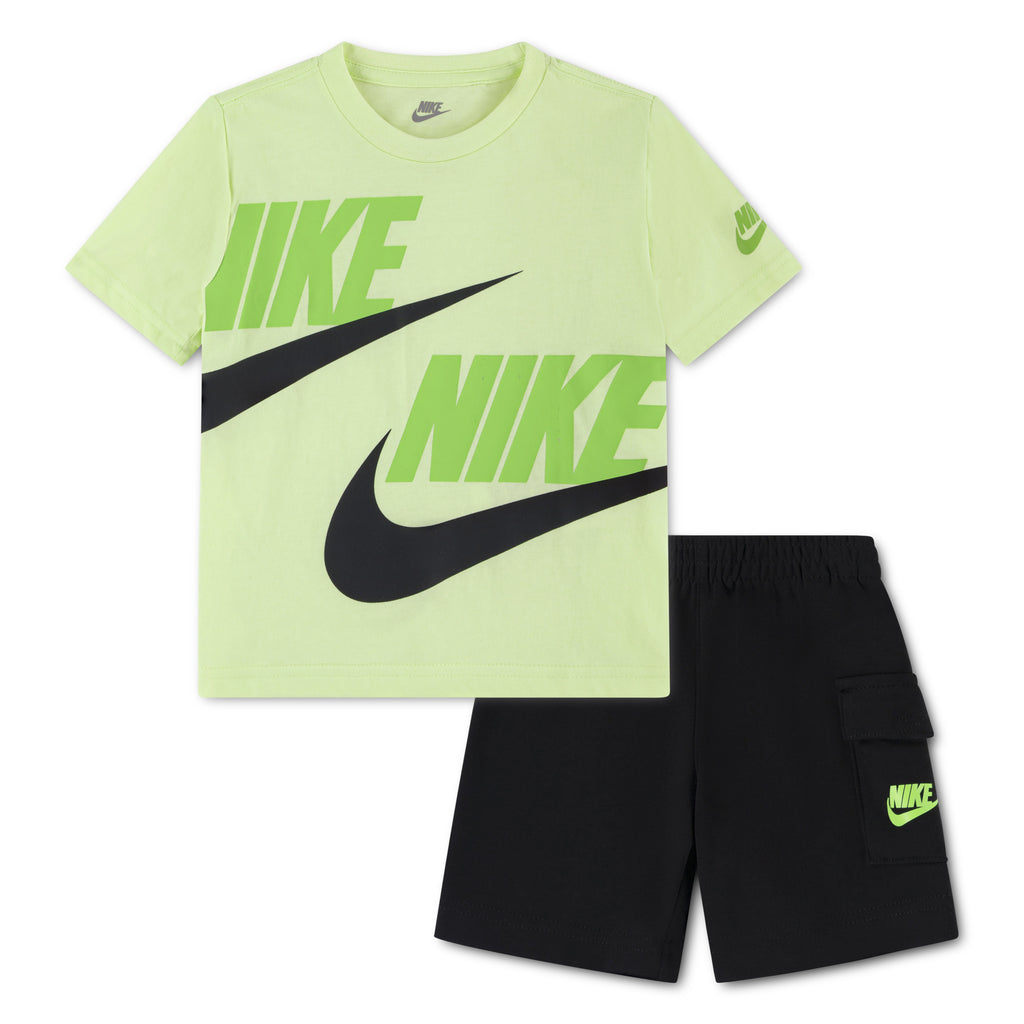 לילדים B NSW HBR CARGO FT NIKE חליפת BLACK / 2Y