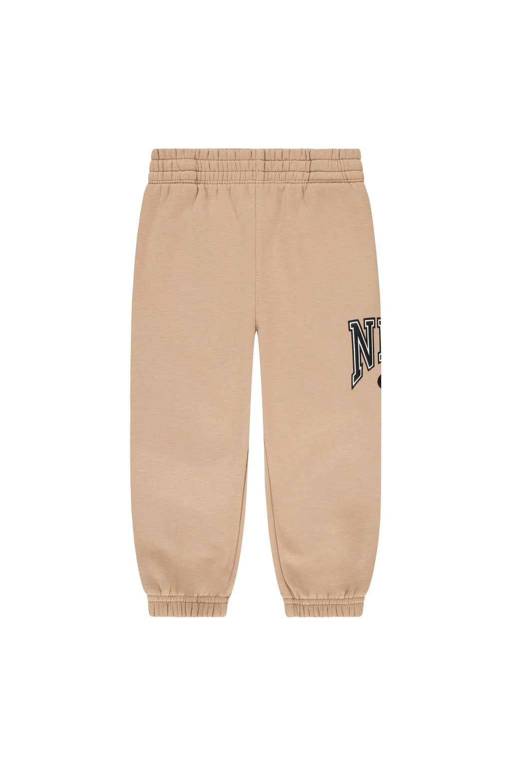 חליפת טרנינג NIKE לוגו מותג ענק באמצע לילדים BEIGE / 2Y