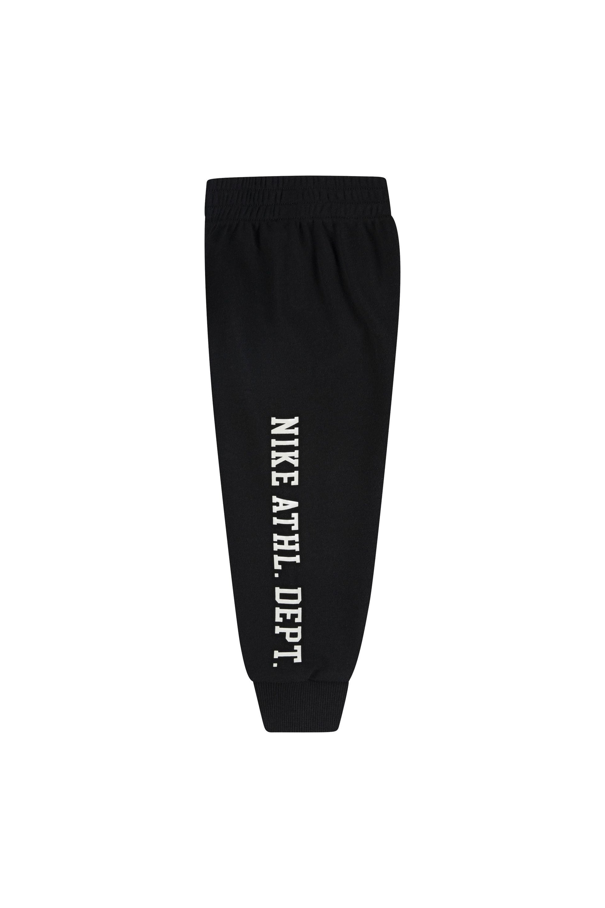 חליפת טרנינג NIKE  עם קפוצ'ון והדפסי לוגו לילדים BLACK / 2Y