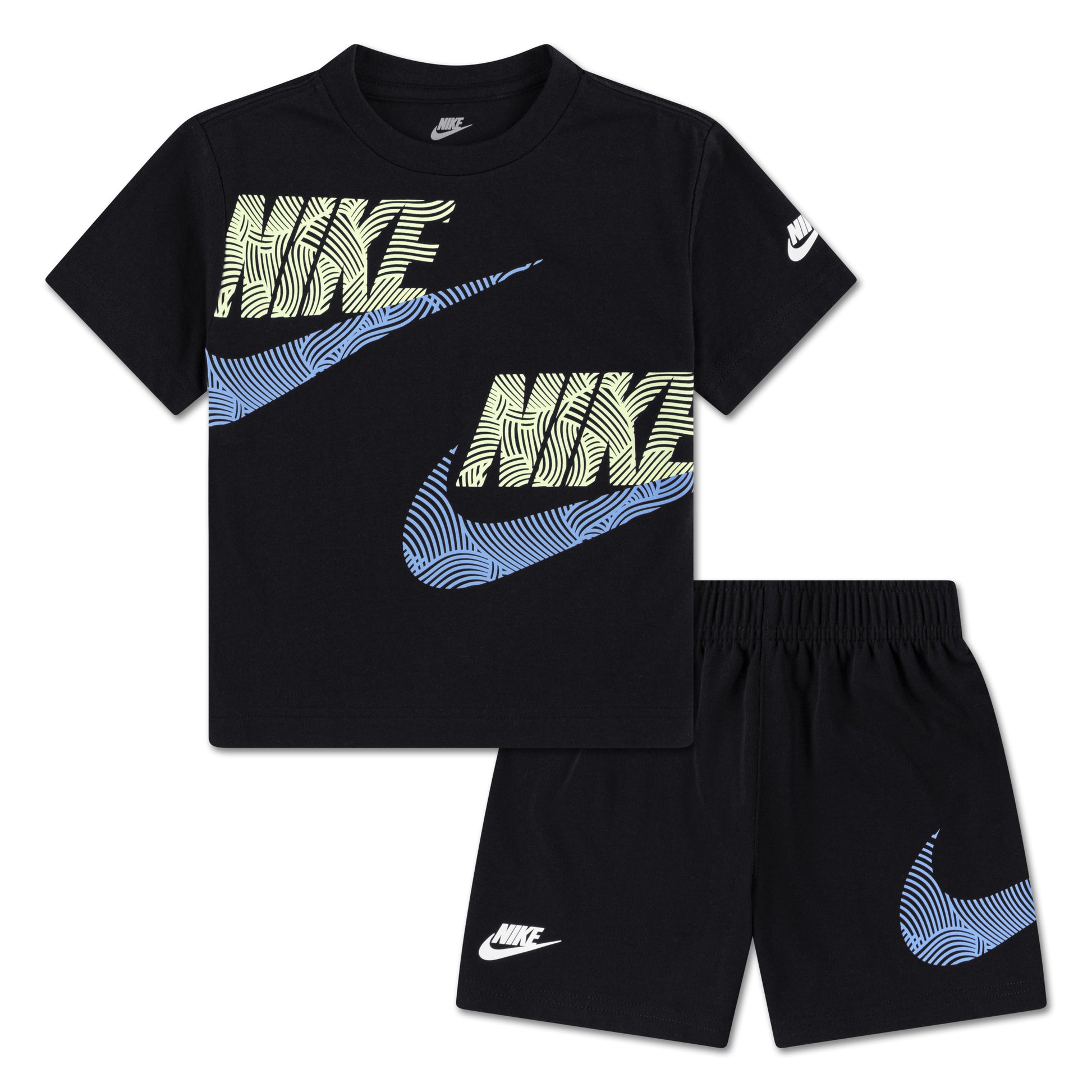 לילדים B NSW ITZ RELAXED JERSEY NIKE חליפת BLACK / 2Y