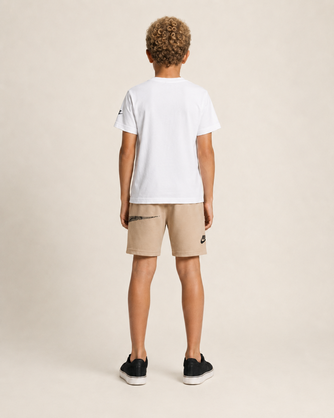 לילדים B NSW ITZ RELAXED JERSEY NIKE חליפת BROWN / 2Y