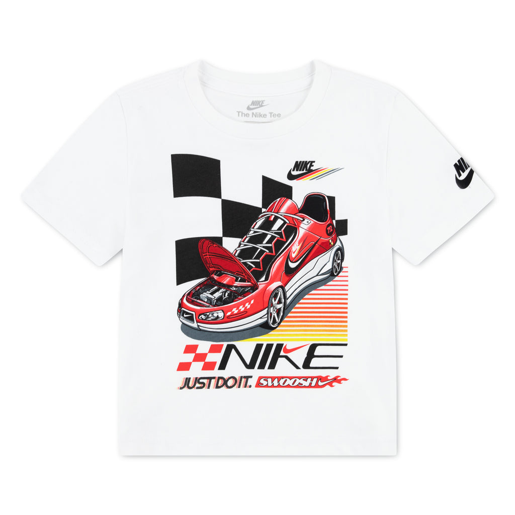 לילדים VICTORY LAP SS JERSEY NIKE חולצת טישרט WHITE / 2Y