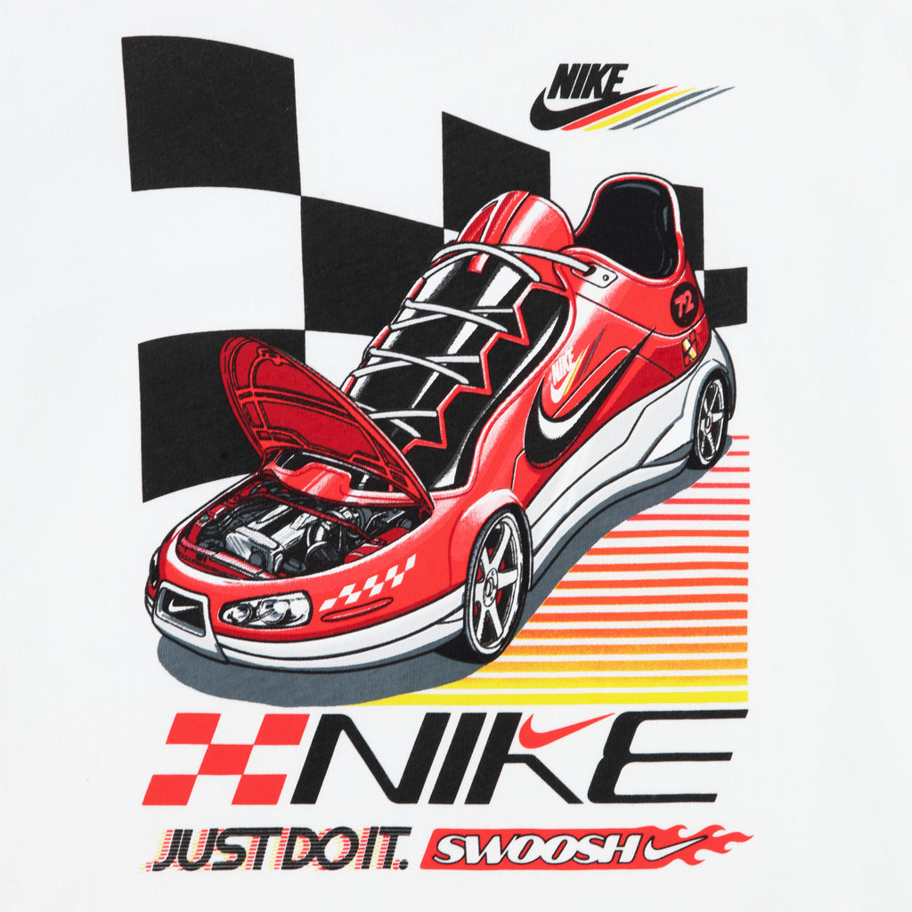 לילדים VICTORY LAP SS JERSEY NIKE חולצת טישרט WHITE / 2Y