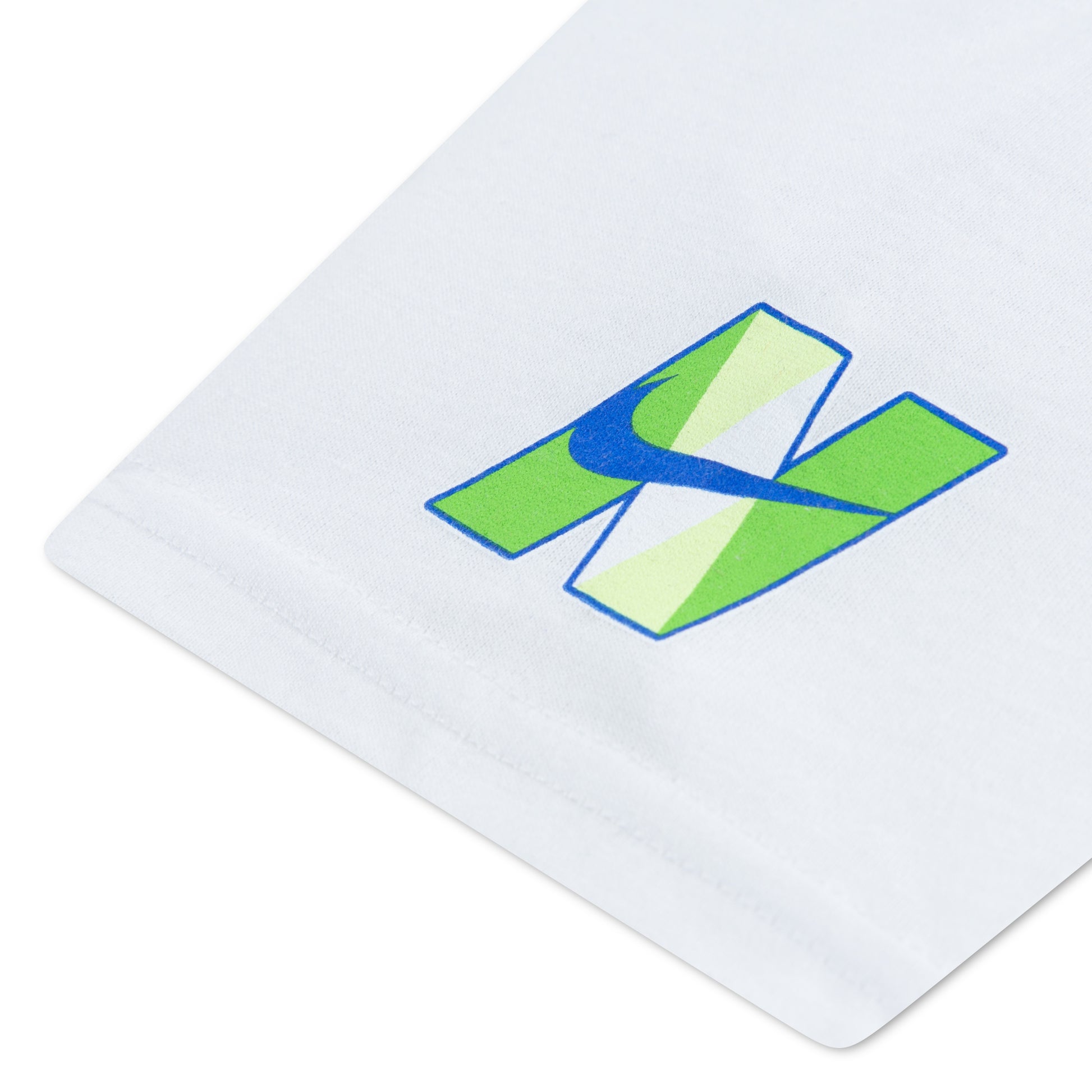 לילדות VICTORY LAP SS TEE NIKE חליפת WHITE / 2Y