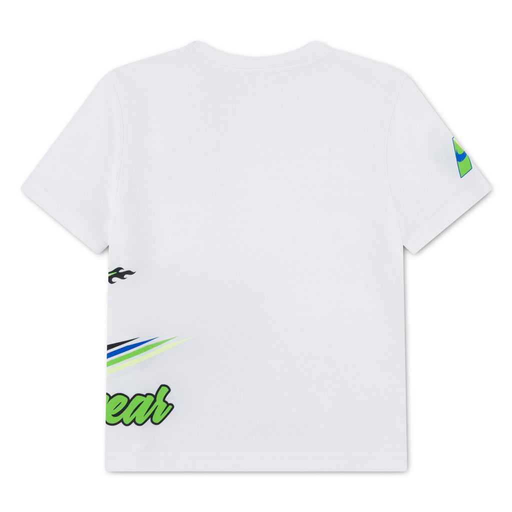 לילדות VICTORY LAP SS TEE NIKE חליפת WHITE / 2Y