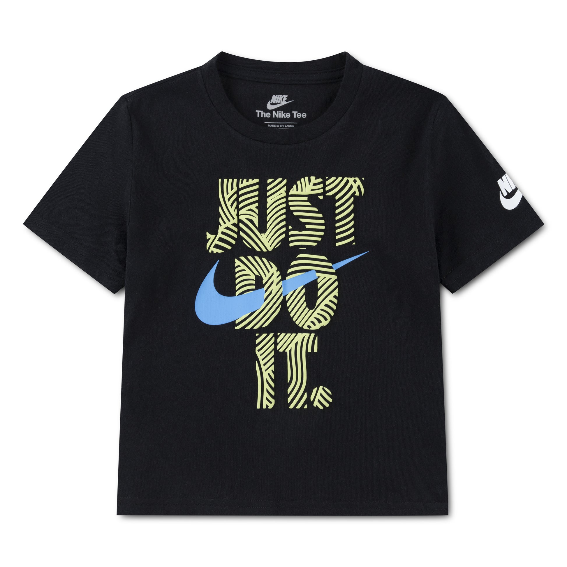 לילדים IN THE ZONE GRAPHIC TEE NIKE חליפת BLACK / 2Y