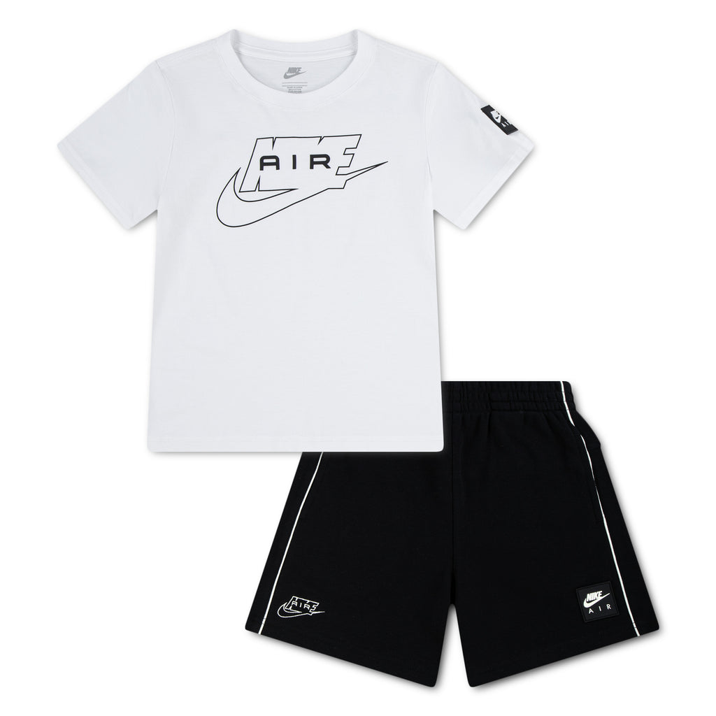לילדים B NK AIR FT NIKE חליפת BLACK / 2Y