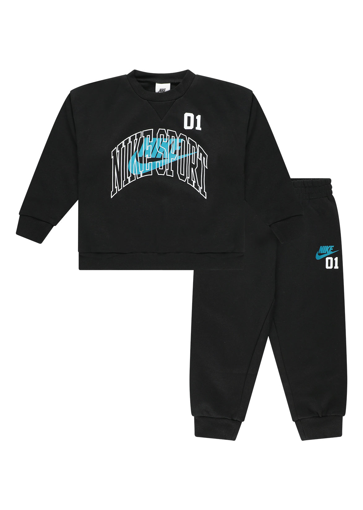 חליפת טרנינג NIKE Multisport Fleece לילדים BLACK / 2Y