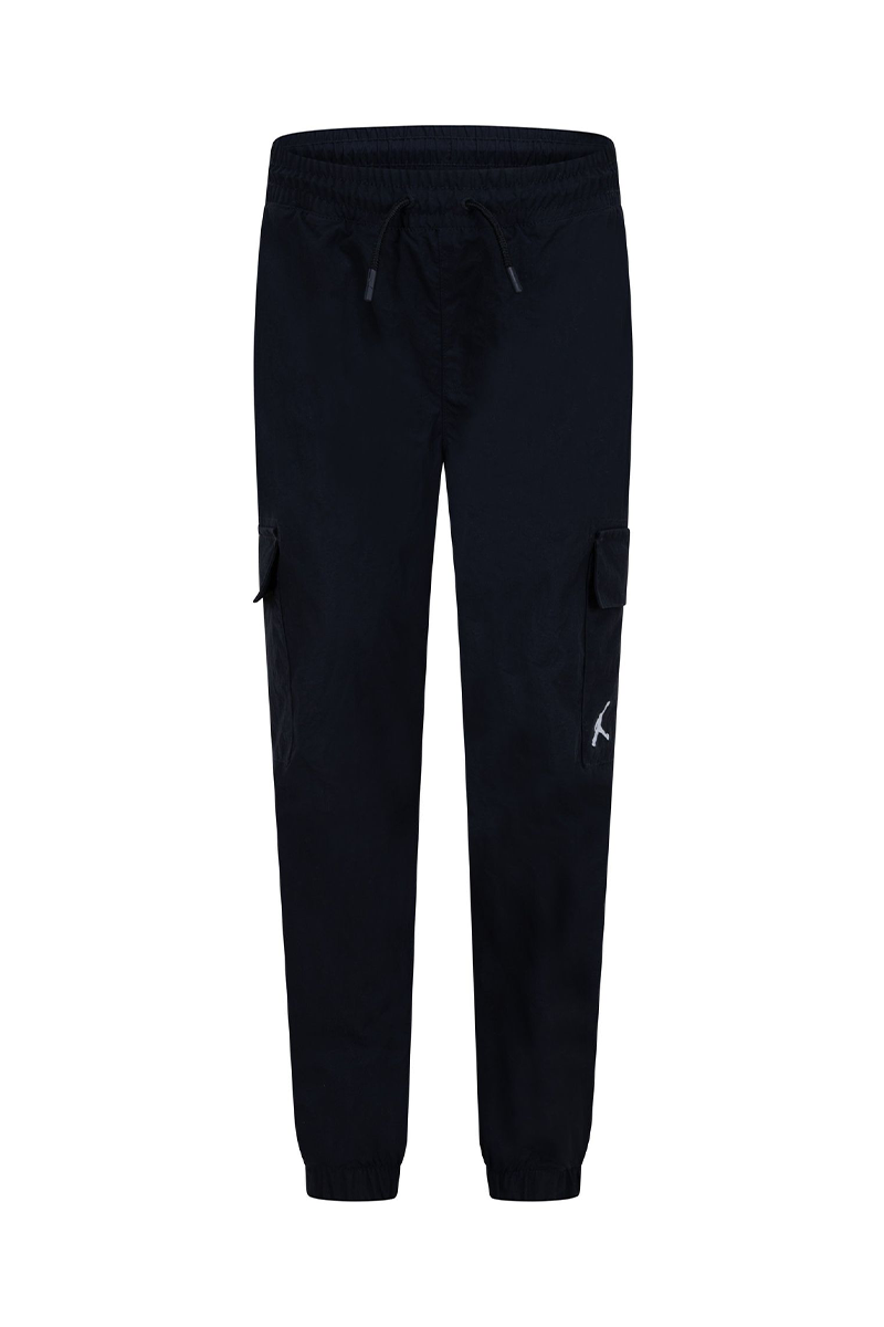 מכנסי דגמ״ח JORDAN עם כיסי טלאי ולוגו רקום לילדים