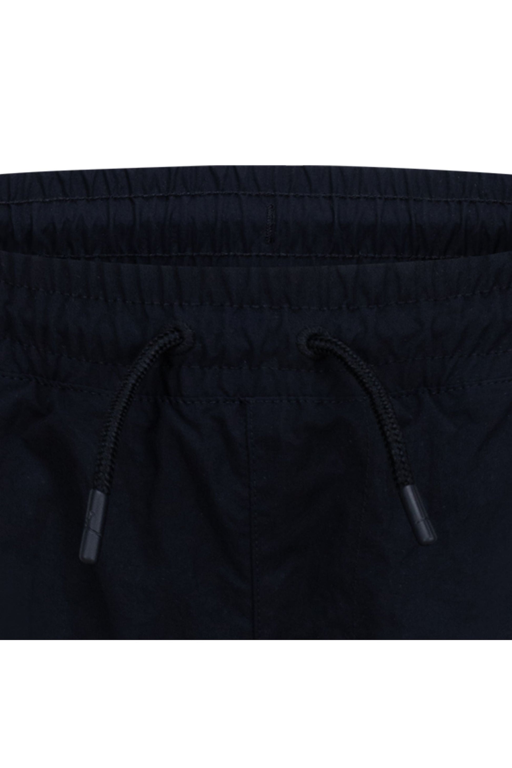 מכנסי דגמ״ח JORDEN עם כיסי טלאי ולוגו רקום לילדים BLACK / 4XY