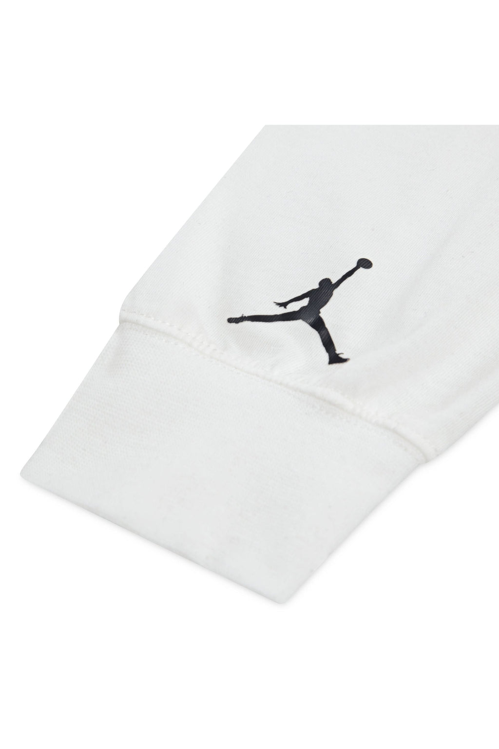 חולצת טישירט JORDEN לוגו מודגש בחזית ועיטור לוגו קטן לילדים WHITE / 4XY