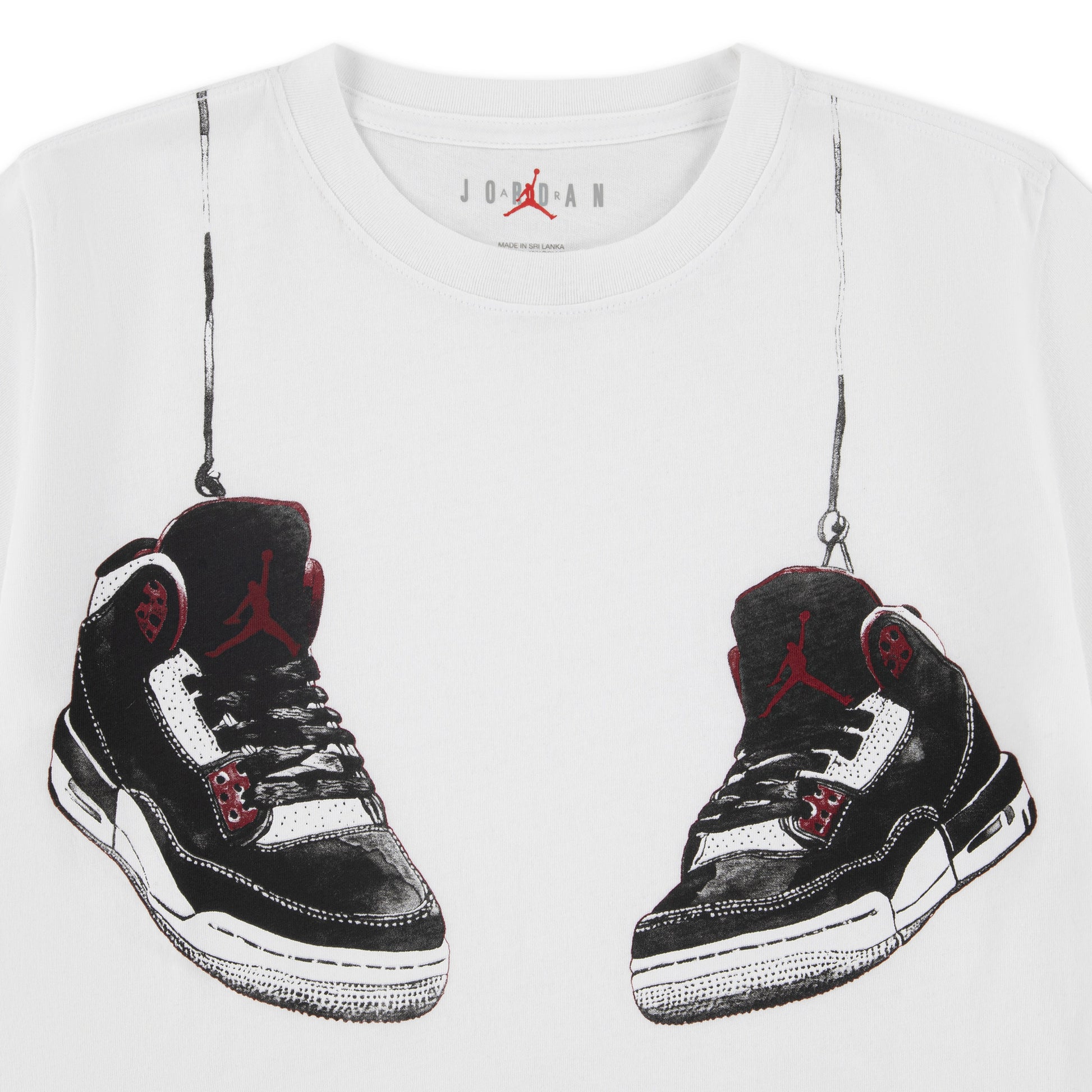 לילדים AJ3 SHOE STRINGS JORDAN חליפת WHITE / 4XY
