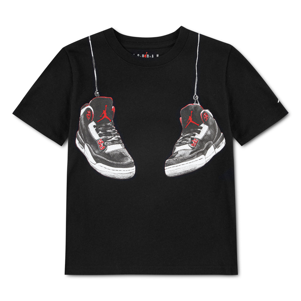 לילדים AJ3 SHOE STRINGS JORDAN חליפת BLACK / 4XY