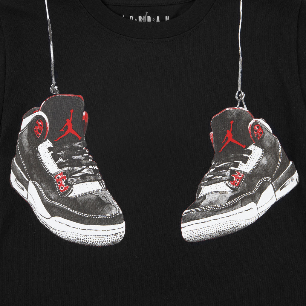 לילדים AJ3 SHOE STRINGS JORDAN חליפת BLACK / 4XY