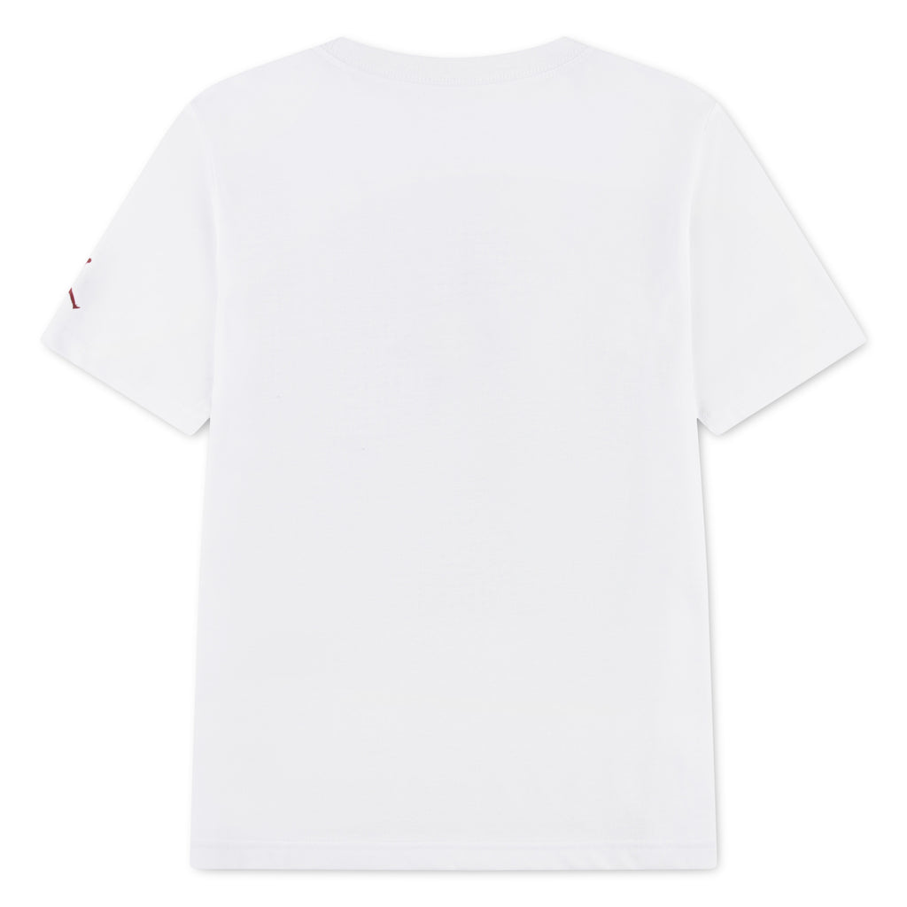 לילדים JUMPMAN GRID BLUR JORDAN חליפת WHITE / 4XY