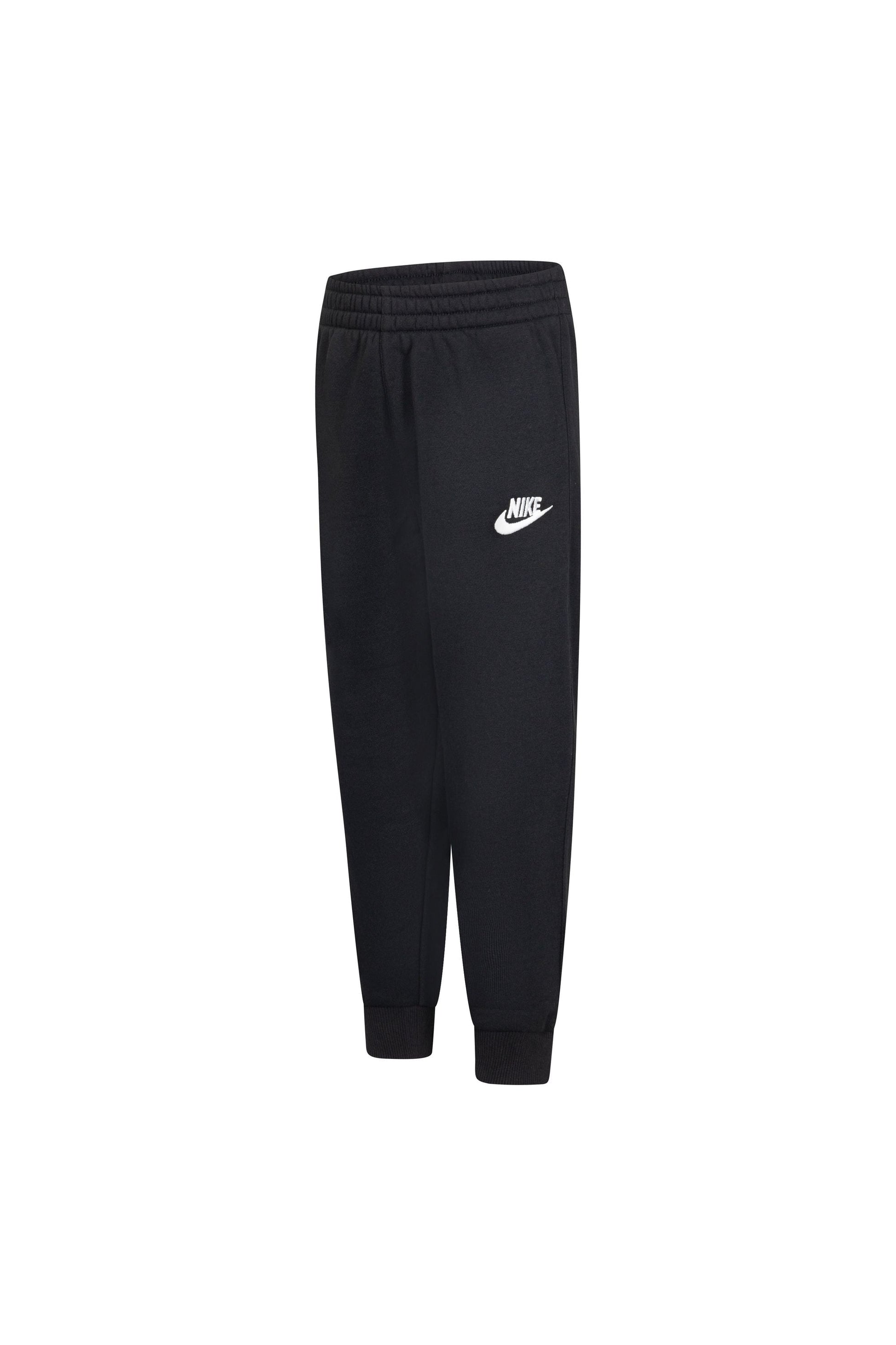 חליפת טרנינג NIKE לוגו סווש לבן קטן לילדים BLACK / 4XY