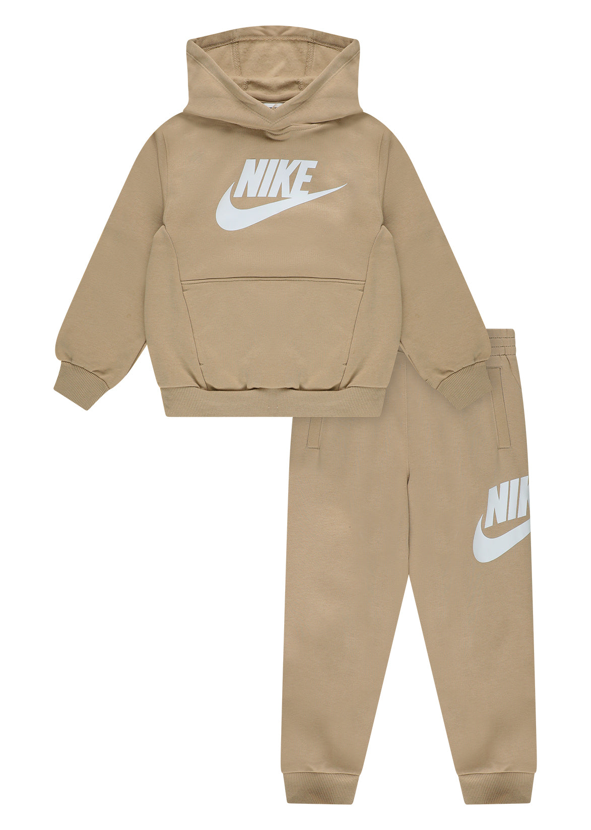 חליפת טרנינג NIKE Club Fleece HBR לילדים BEIGE / 4XY