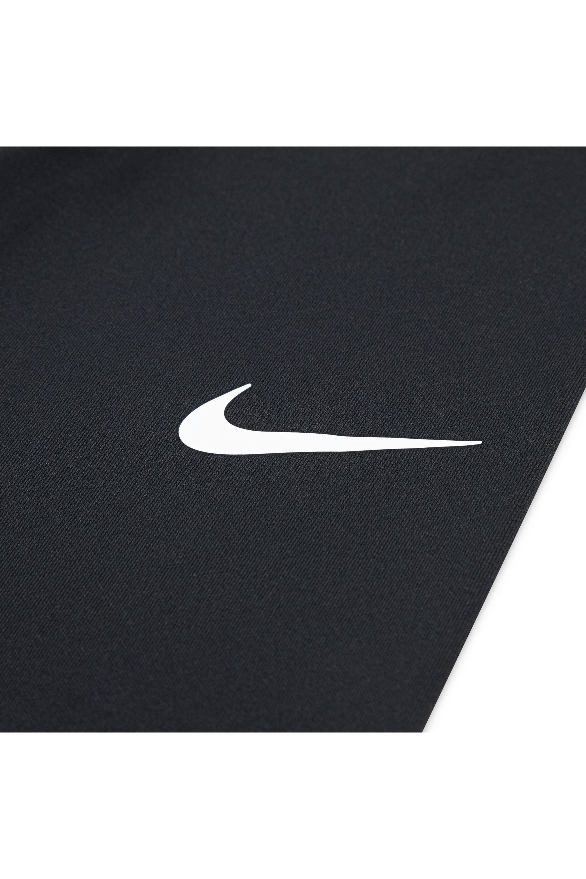 חליפת טרנינג NIKE שרוולים לבנים ולוגו סווש גדול לילדים BLACK / 4XY