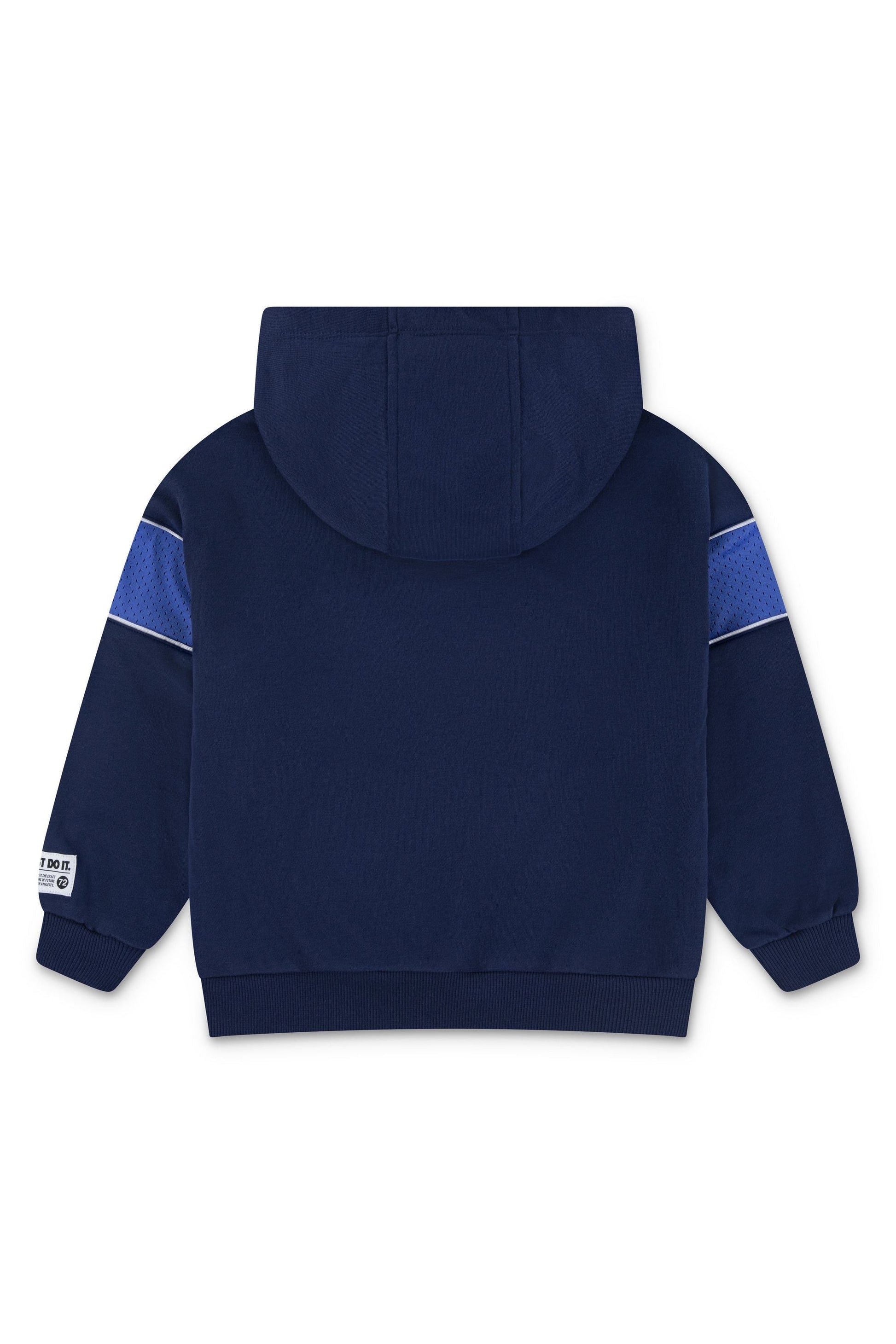 חליפת טרנינג NIKE לוגו סווש לבן לילדים BLUE / 4XY