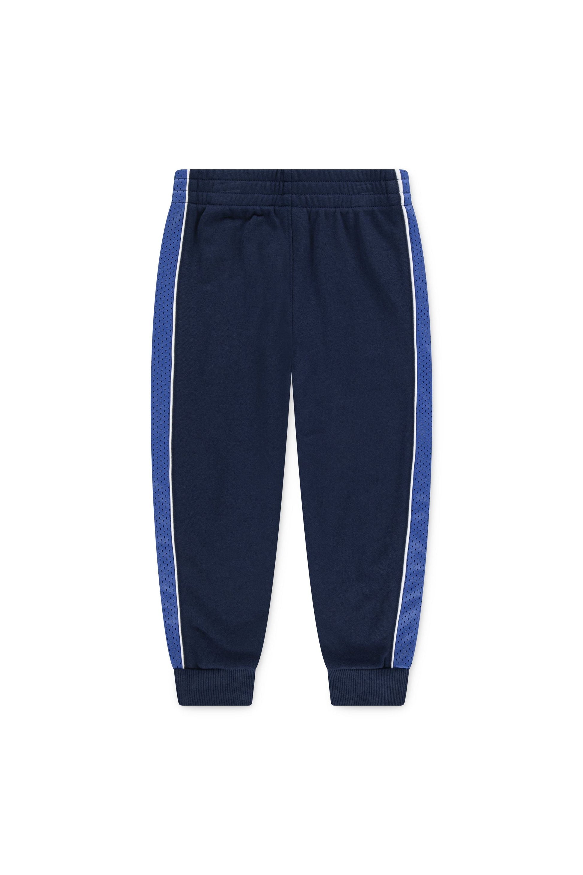 חליפת טרנינג NIKE לוגו סווש לבן לילדים BLUE / 4XY