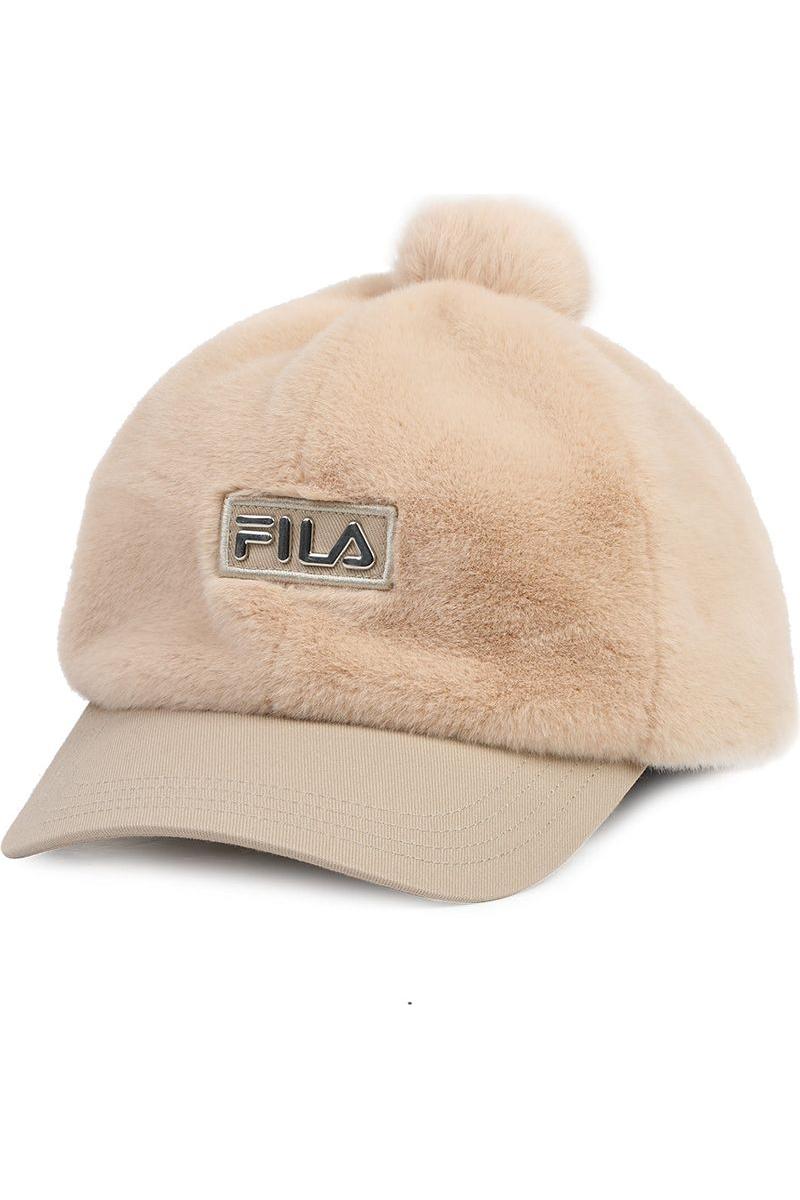 כובע מצחייה פרוותי FILA כולל פפיון לילדות