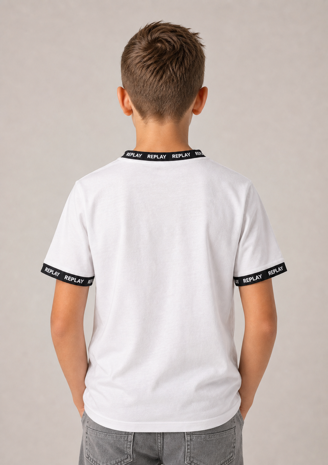 Replay boys tee back