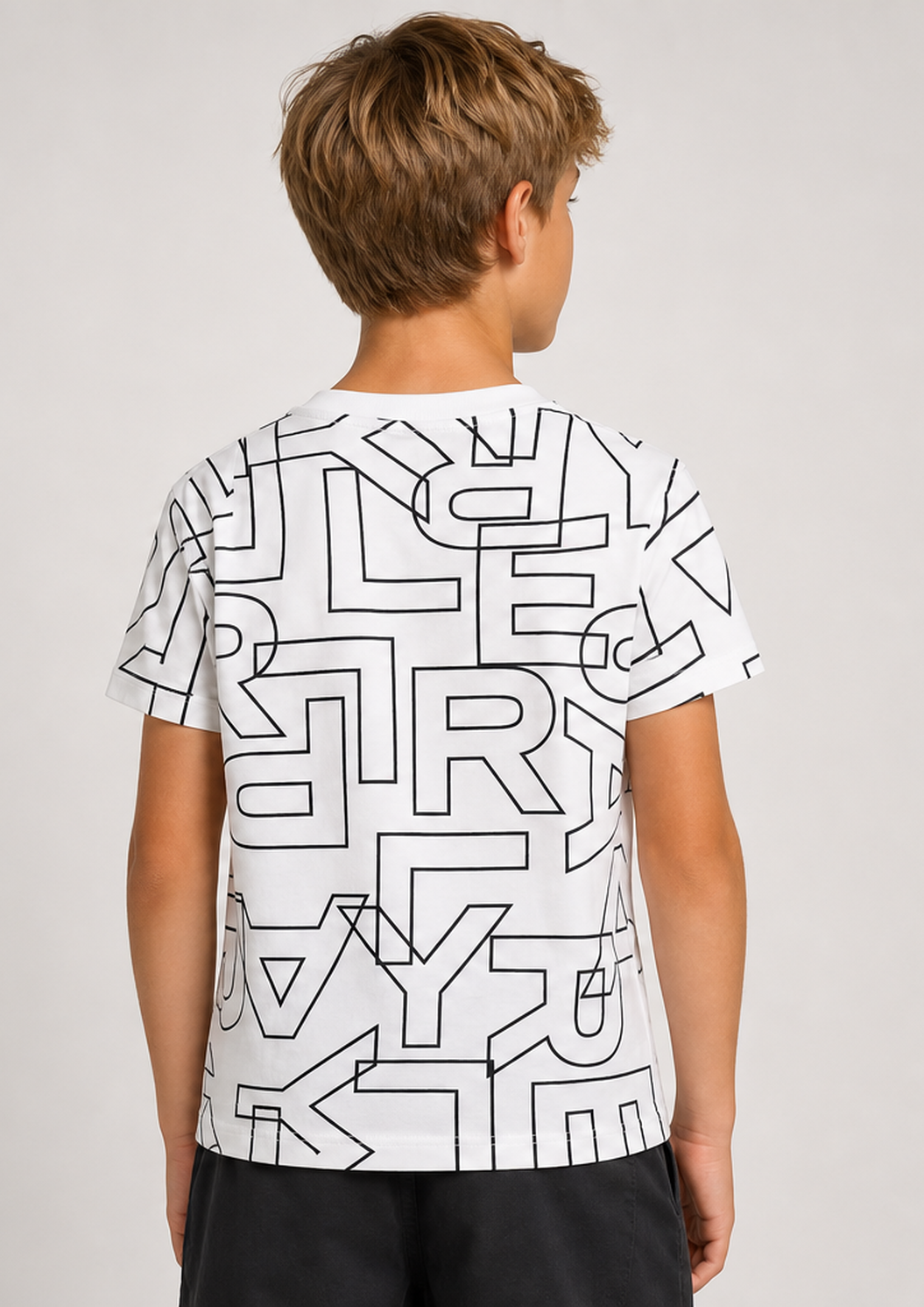 REPLAY boys all over tee back