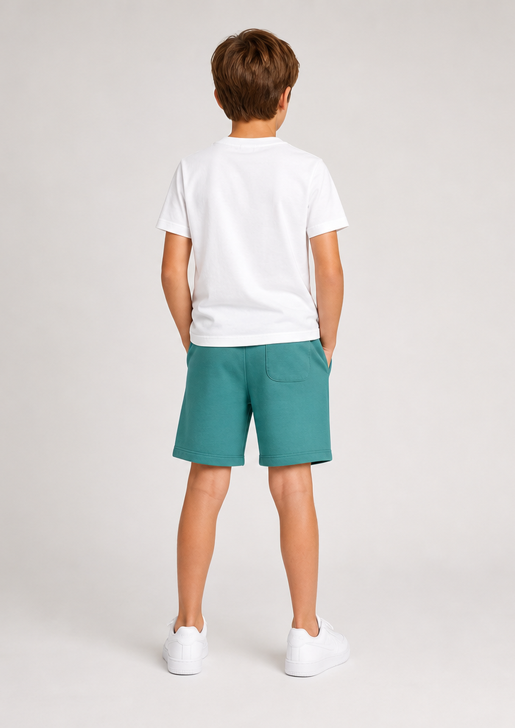 REPLAY boys teal set back