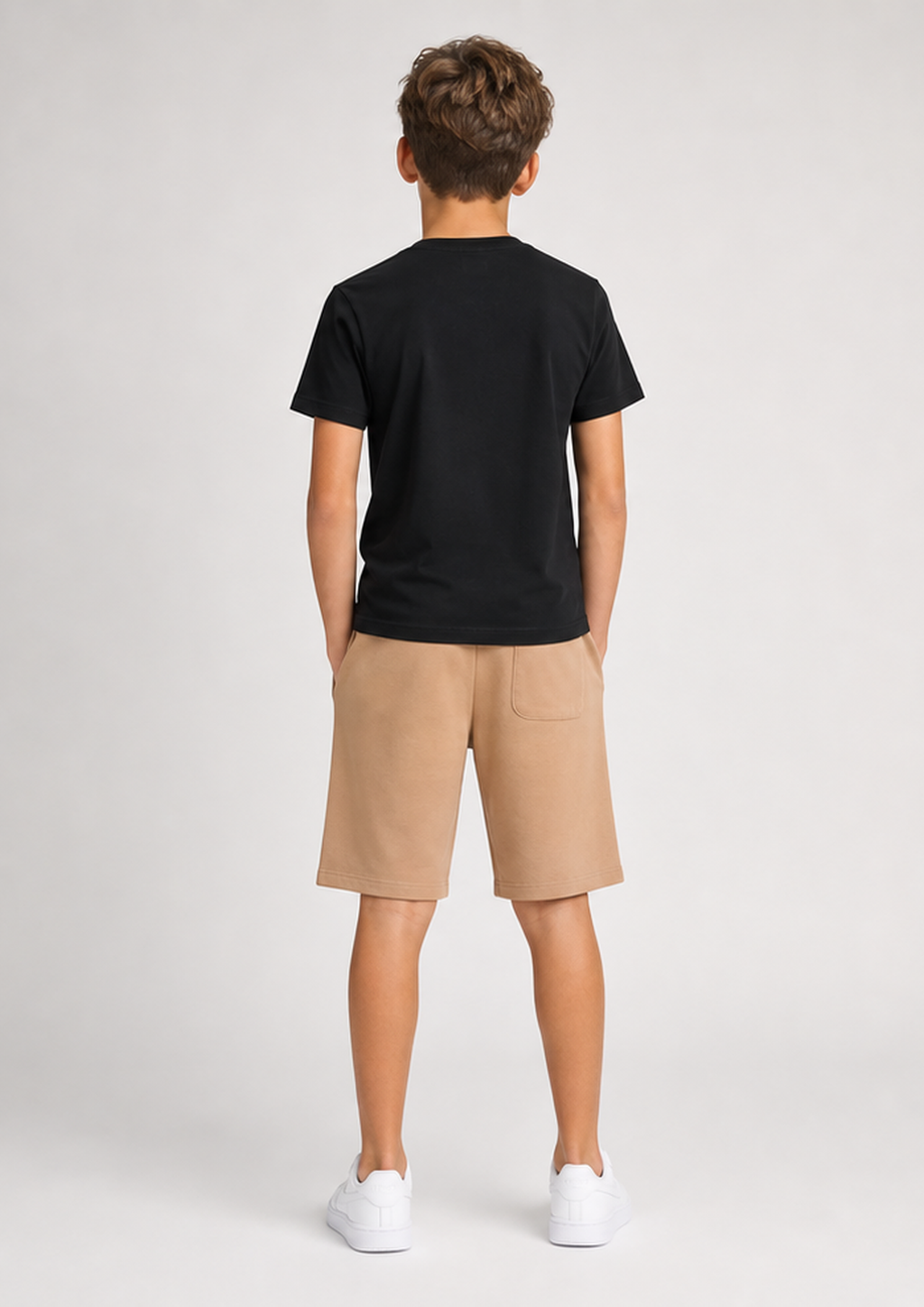REPLAY boys black camel set back
