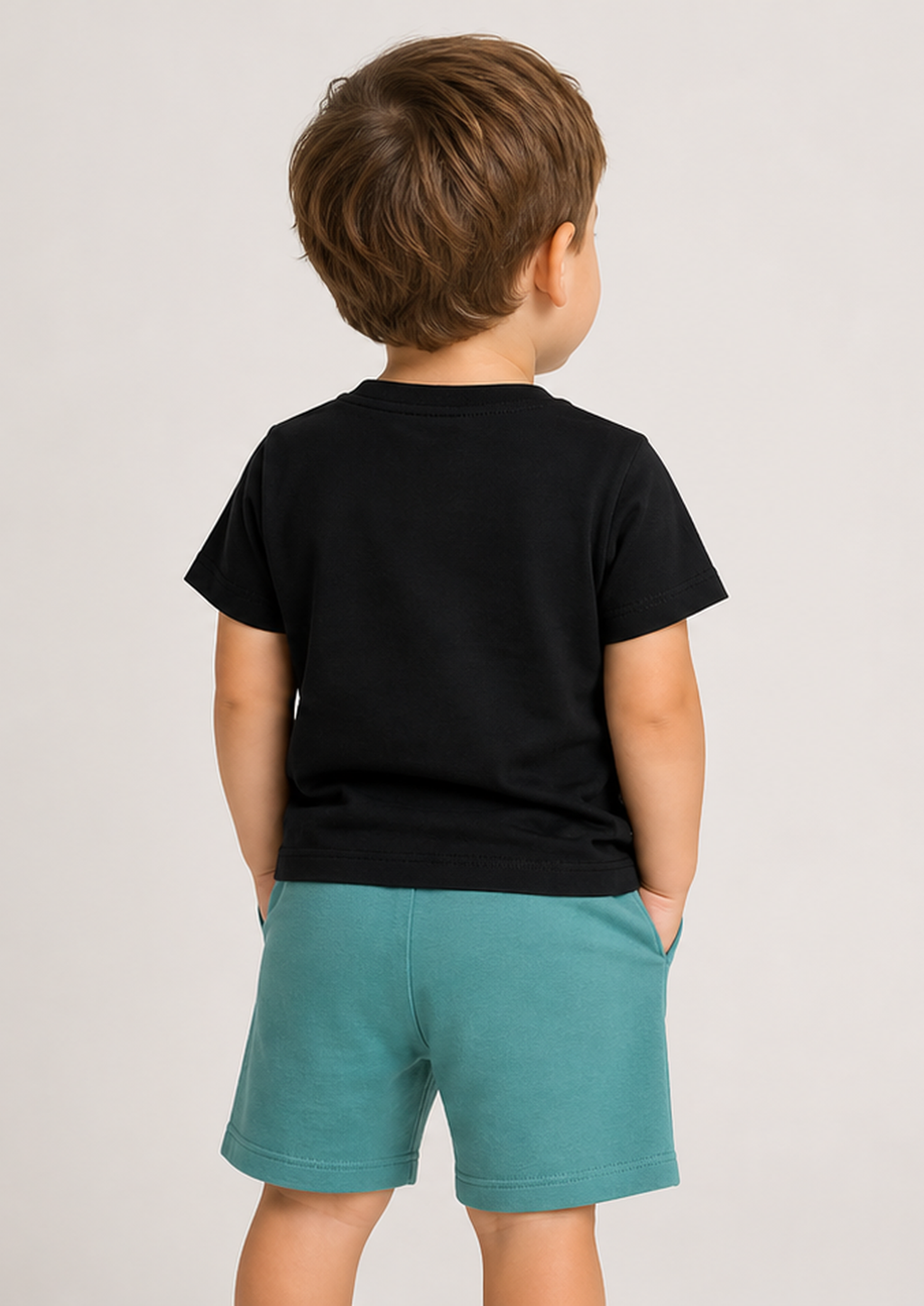 REPLAY baby boys black turquoise set back