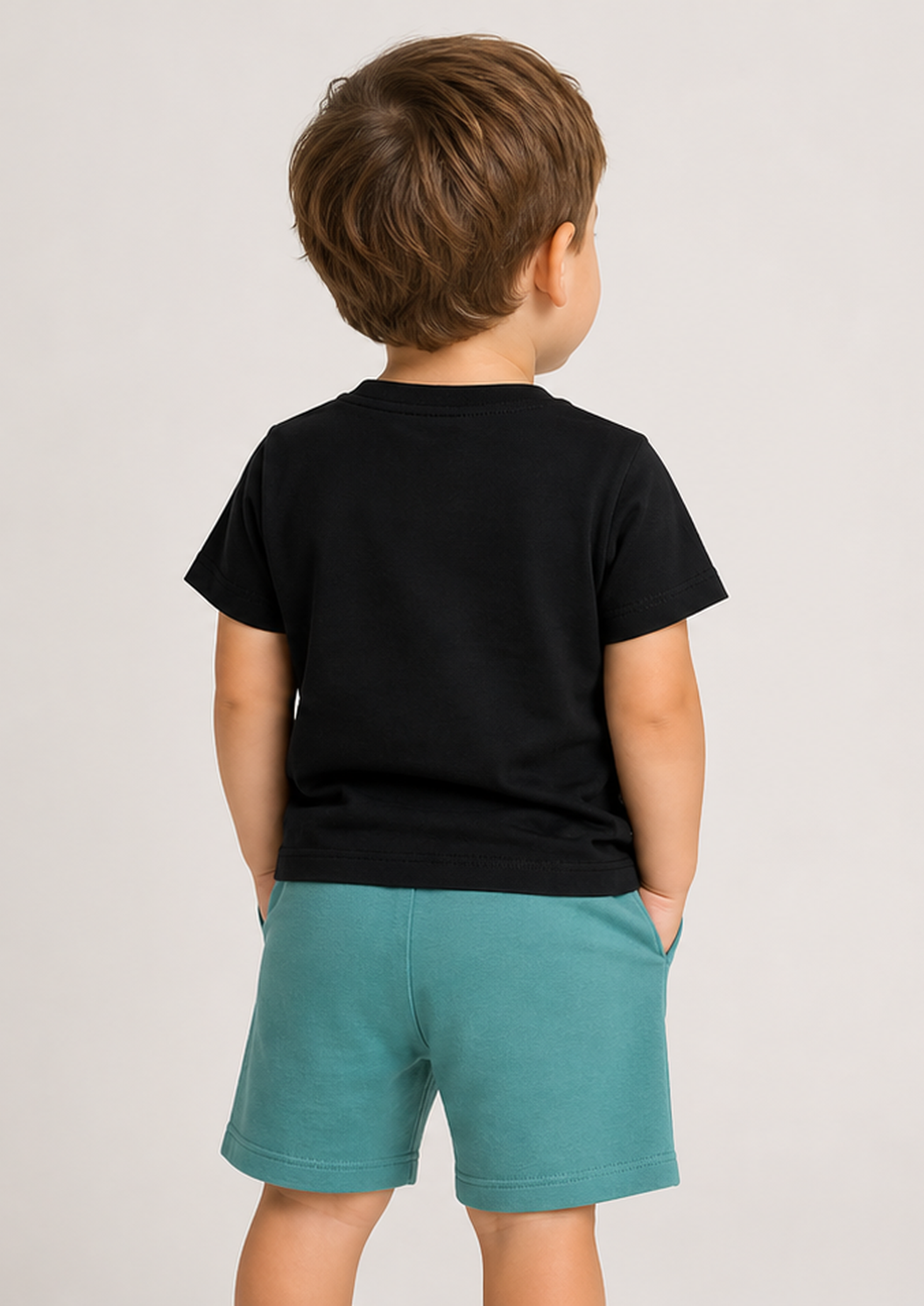 REPLAY baby boys black turquoise set back