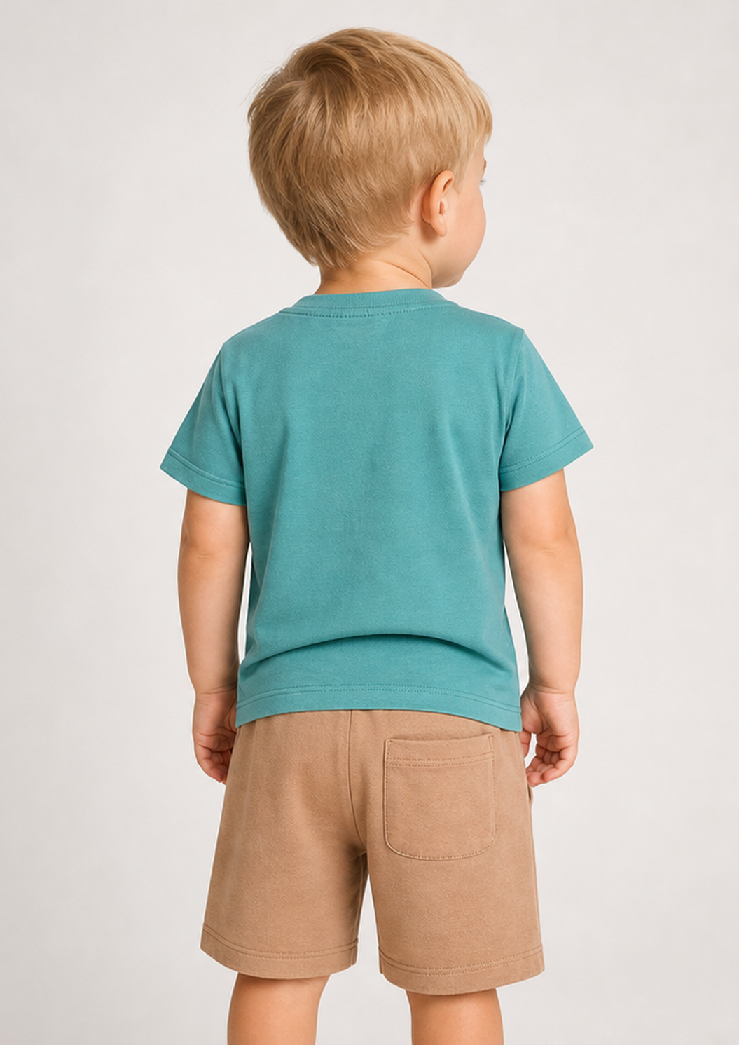 REPLAY baby boys turquoise camel set back