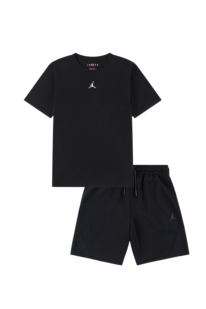 לילדים SPORT CORE SS TEE JORDAN חליפת BLACK / 8-10Y