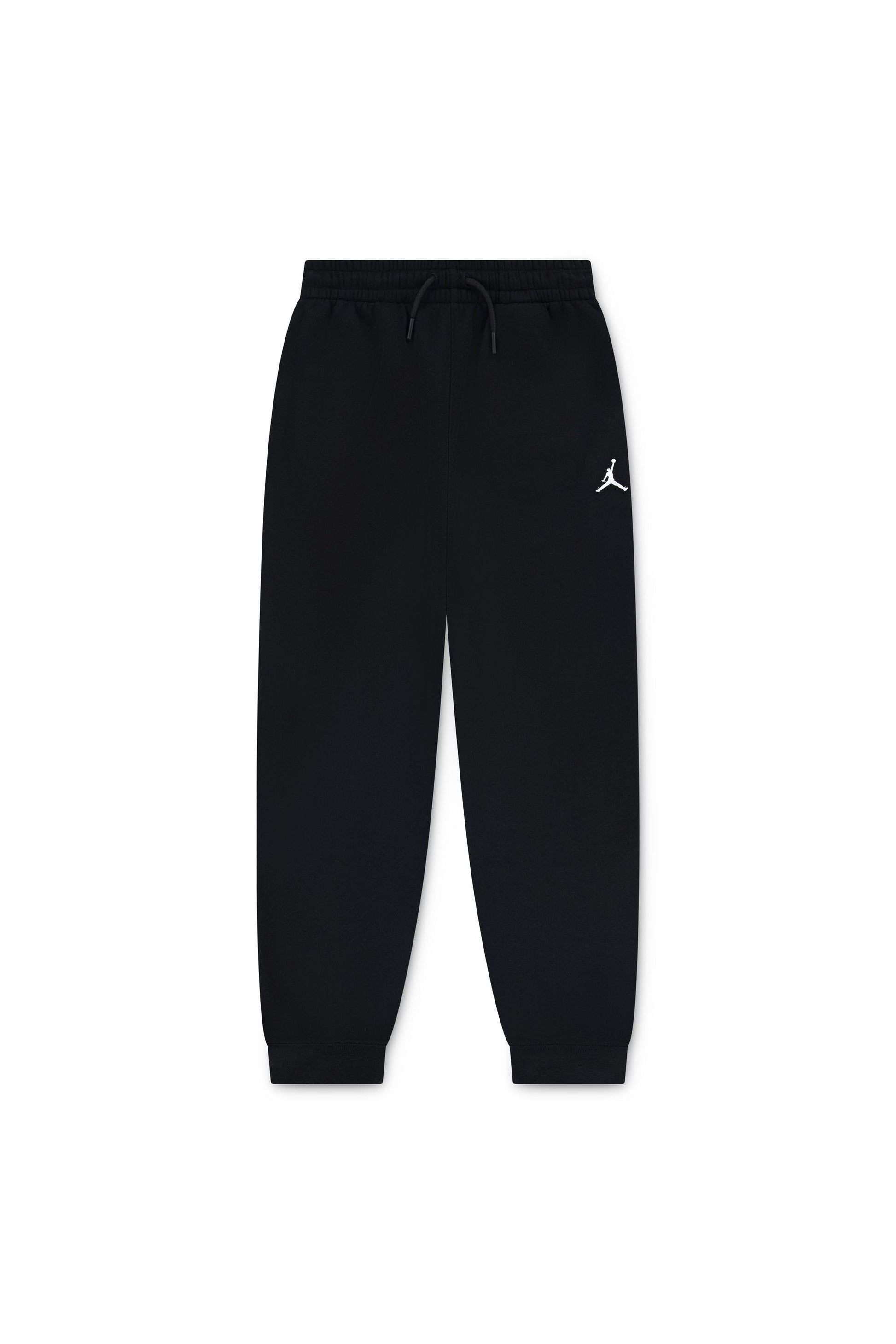 חליפת טרנינג JORDAN קפוצ'ון סמל בצד וכיס לילדים BLACK / 12-13Y