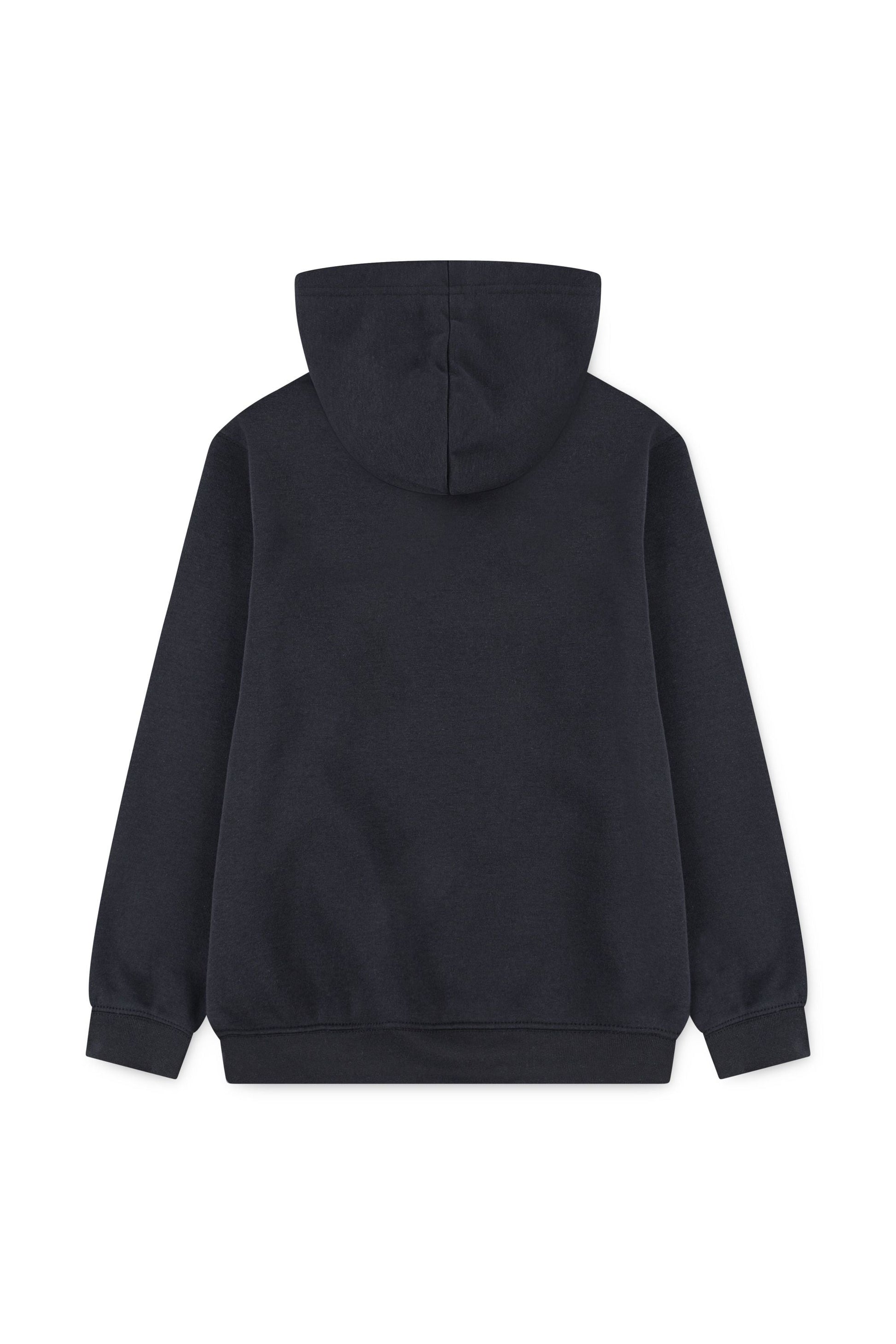 קפוצ'ון JORDAN הדפס צבעוני FLIGHT לילדים BLACK / 12-13Y