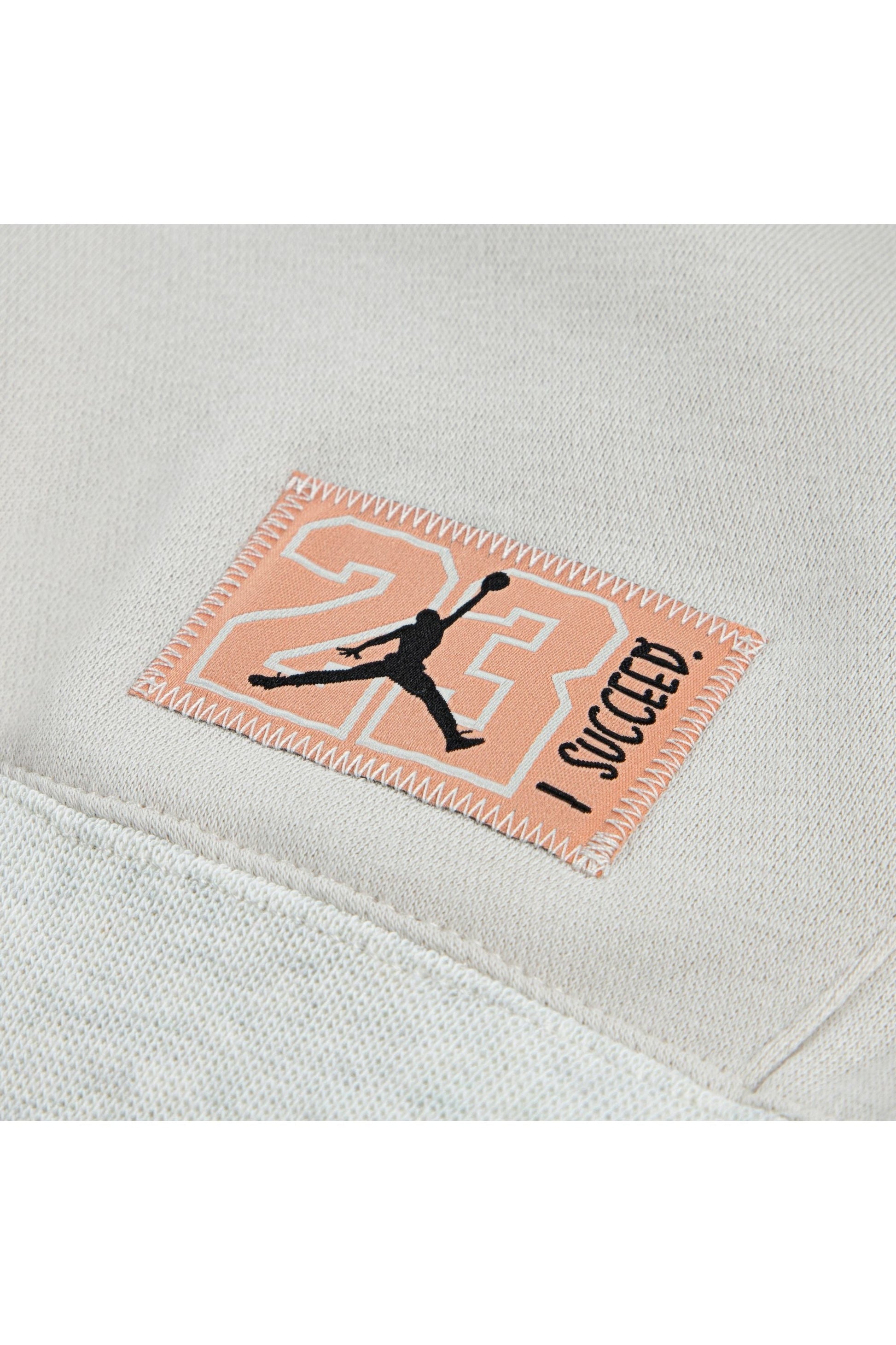 חליפת טרנינג JORDAN קפוצ’ון בעיצוב לוגו ג’אמפמן לילדים GRAY / 12-13Y