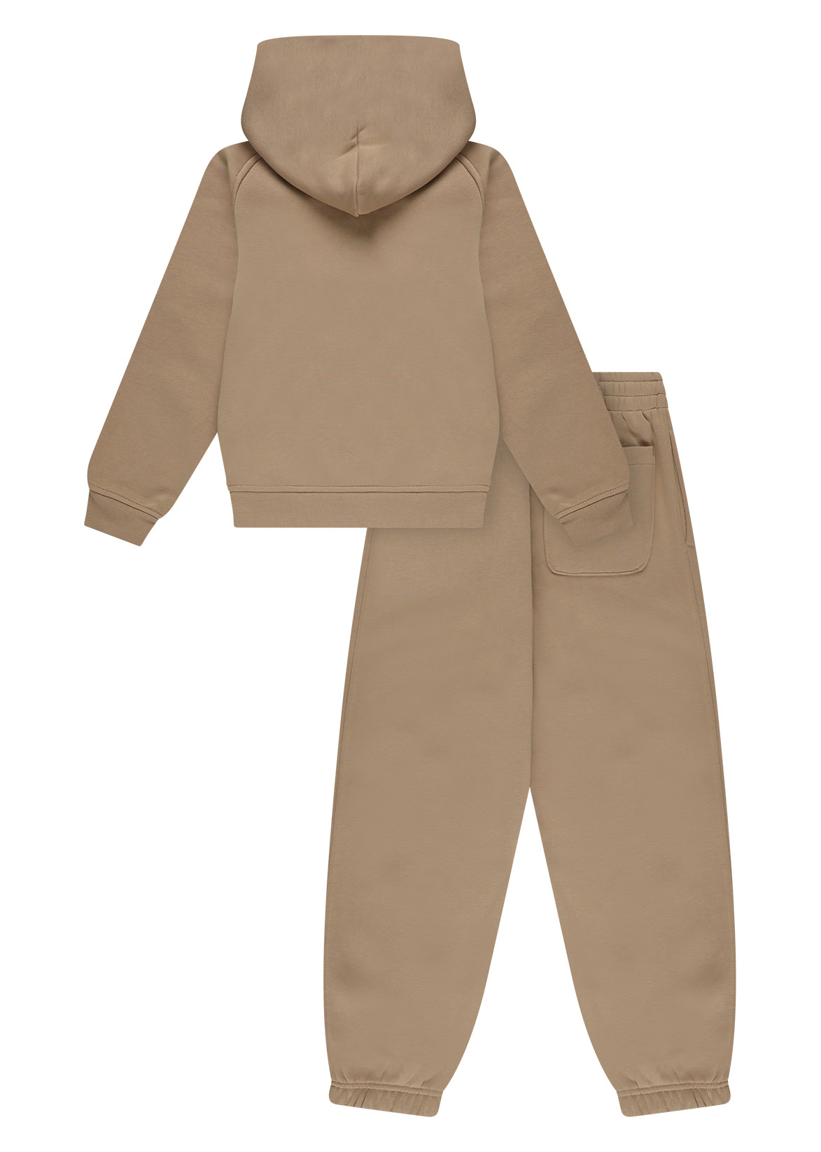 חליפת טרנינג JORDAN Brooklyn Hoodie לילדים BEIGE / 12-13Y