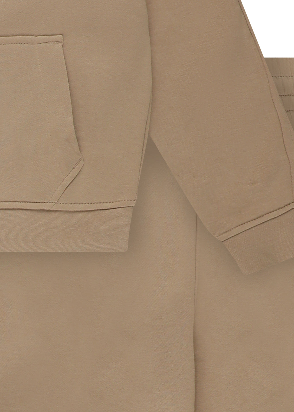 חליפת טרנינג JORDAN Brooklyn Hoodie לילדים BEIGE / 12-13Y