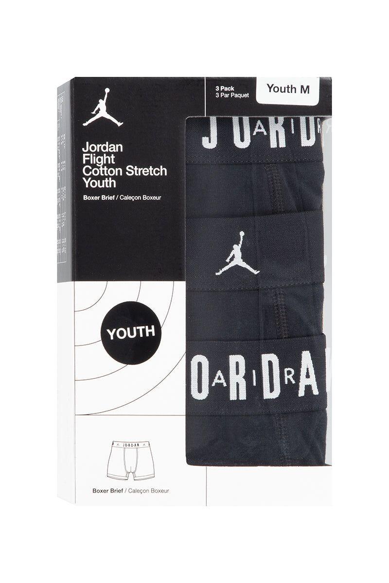 שלישיית בוקסרים JORDAN FLIGHT גומי במותן לילדים