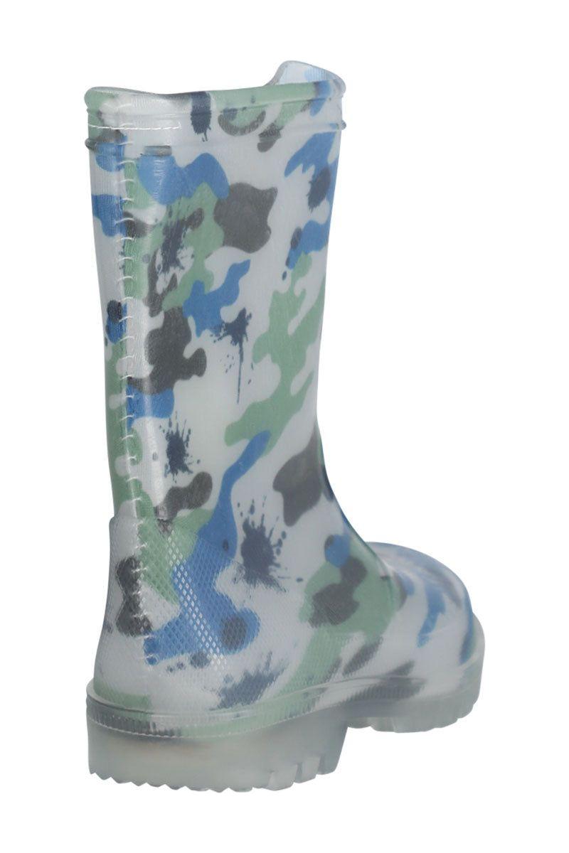 מגפי גשם גומי BK עם אורות לילדים