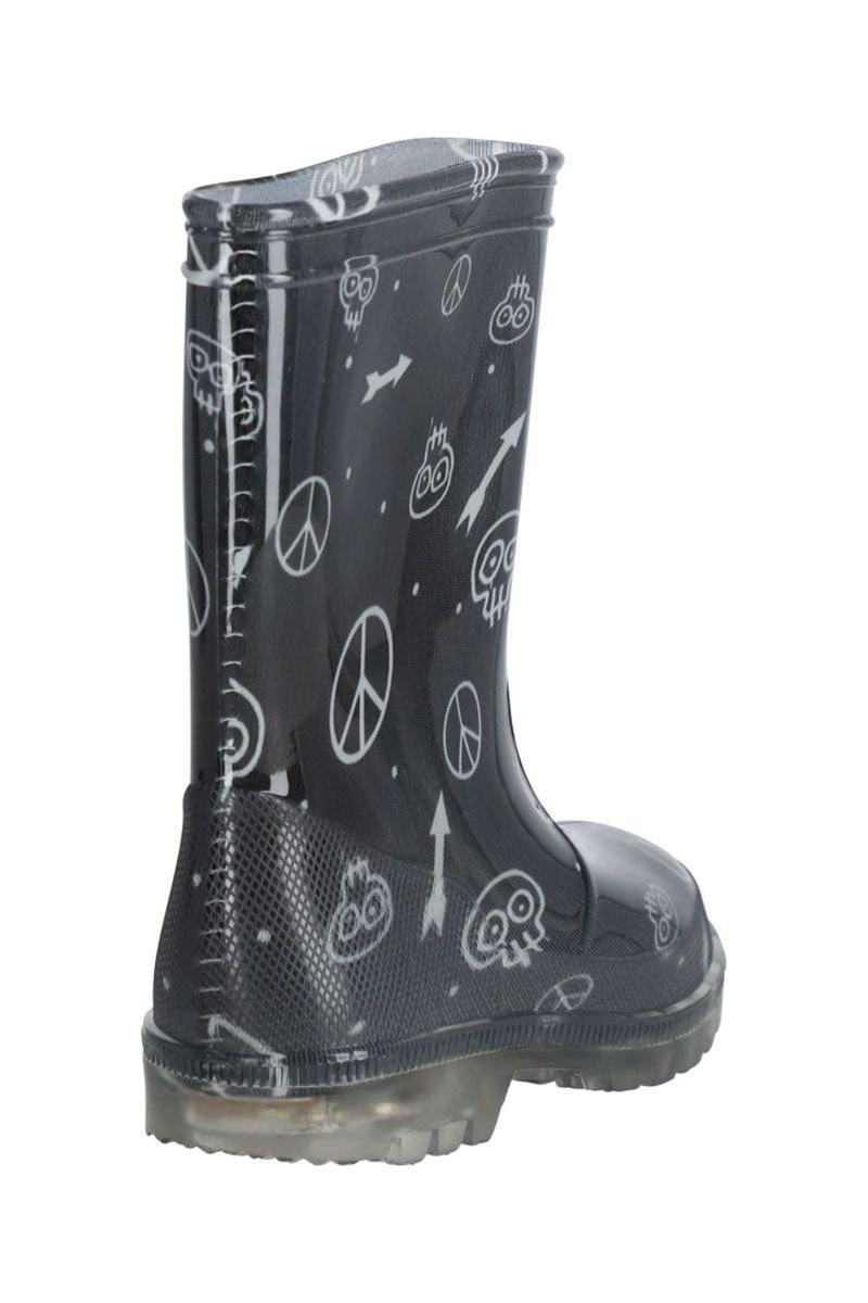 מגפי גשם גומי BK עם אורות לילדים