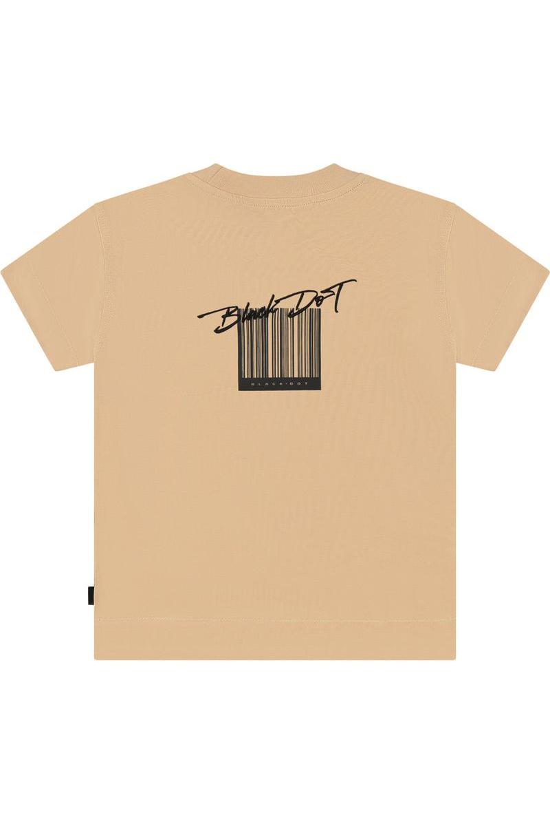 חולצת טישרט BLACK DOT לילדים בצבע חום BROWN / 2Y