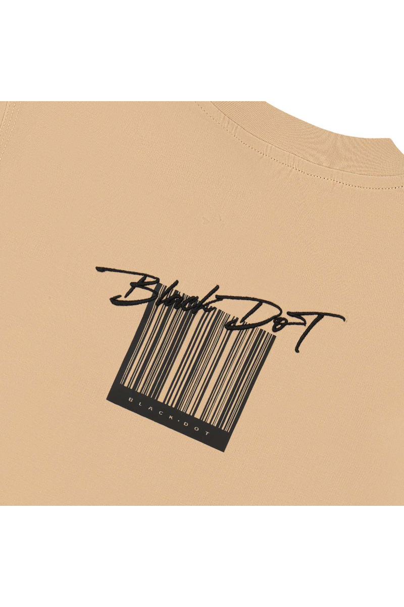 חולצת טישרט BLACK DOT לילדים בצבע חום BROWN / 2Y