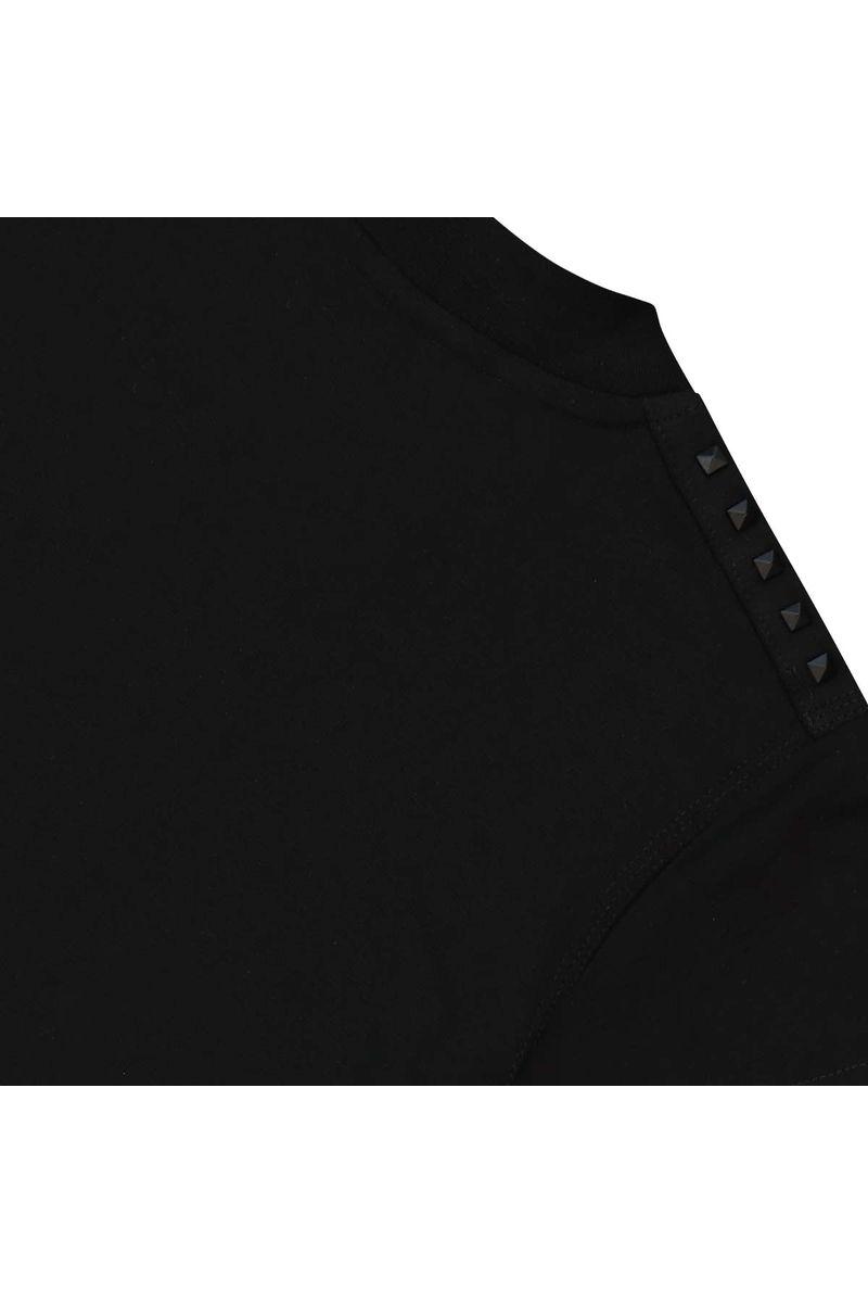 חולצת טישרט BLACK DOT לילדים בצבע שחור BLACK / 2Y