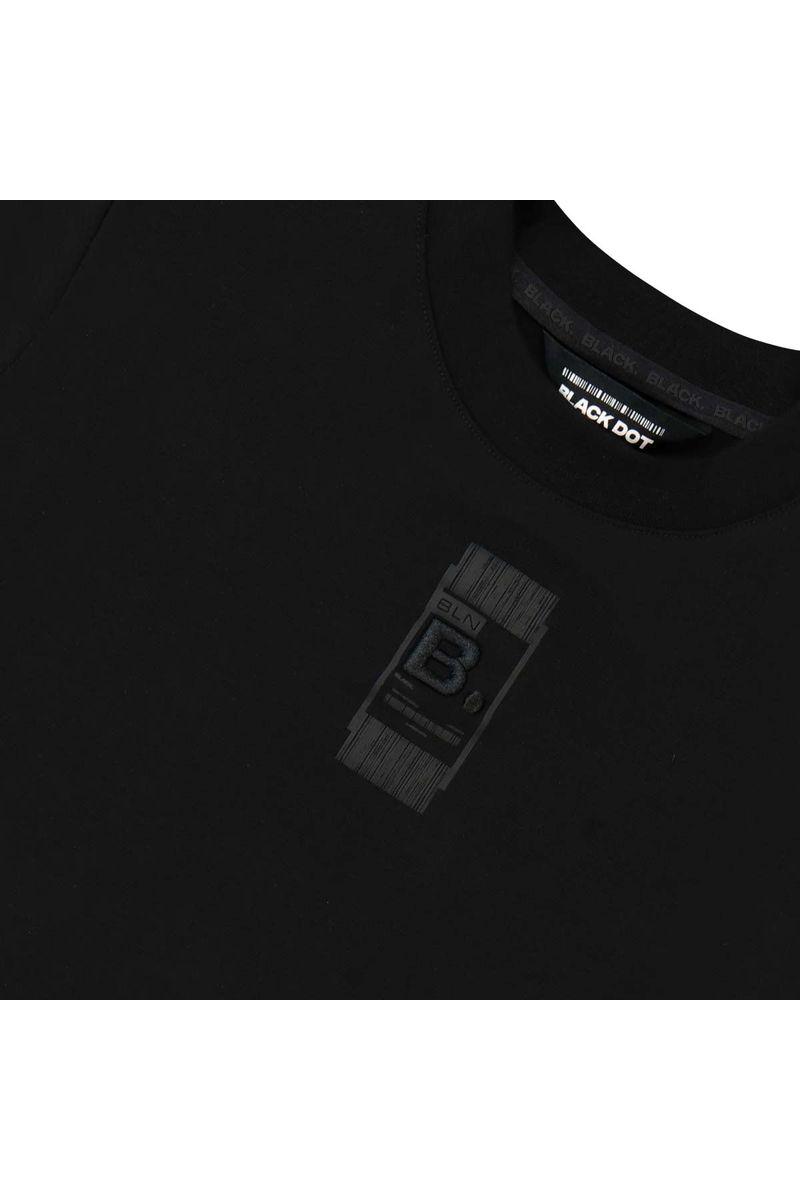 חולצת טישרט BLACK DOT לילדים בצבע שחור BLACK / 2Y