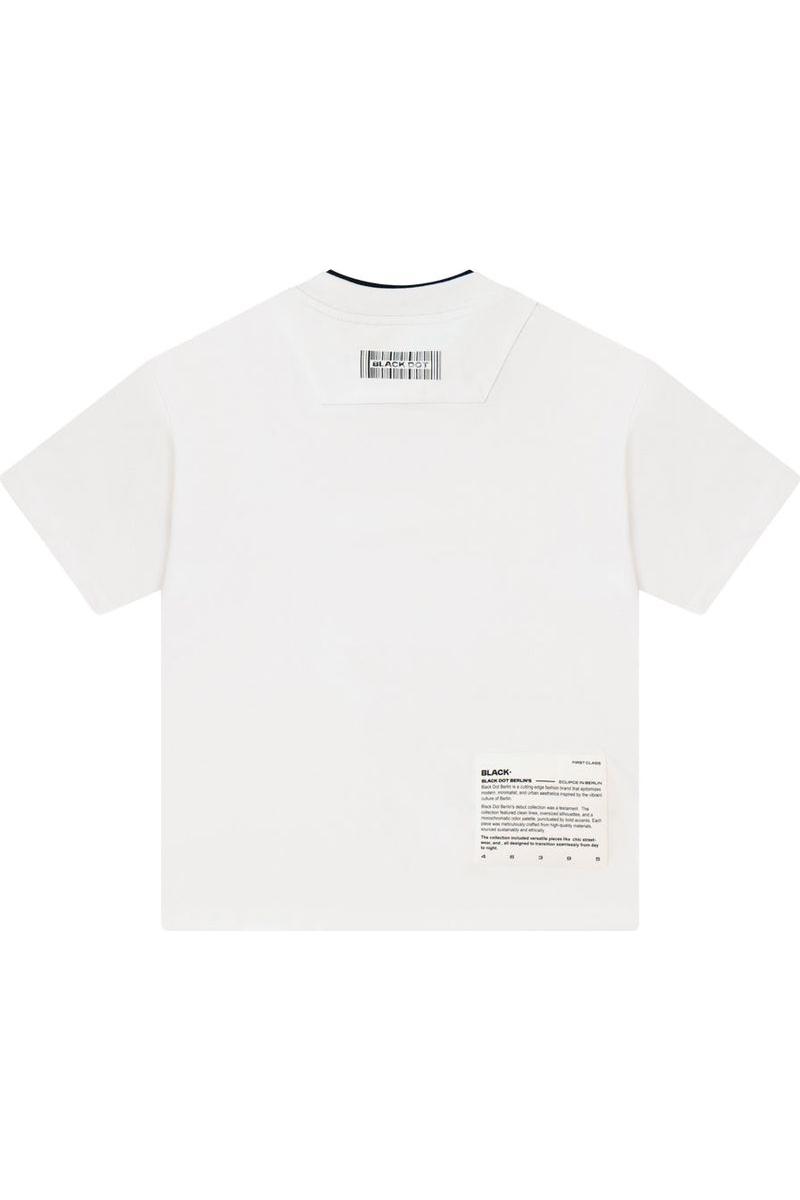 חולצת טישרט BLACK DOT לילדים בצבע לבן WHITE / 2Y