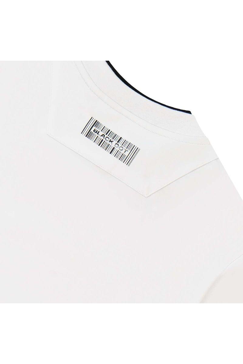 חולצת טישרט BLACK DOT לילדים בצבע לבן WHITE / 2Y